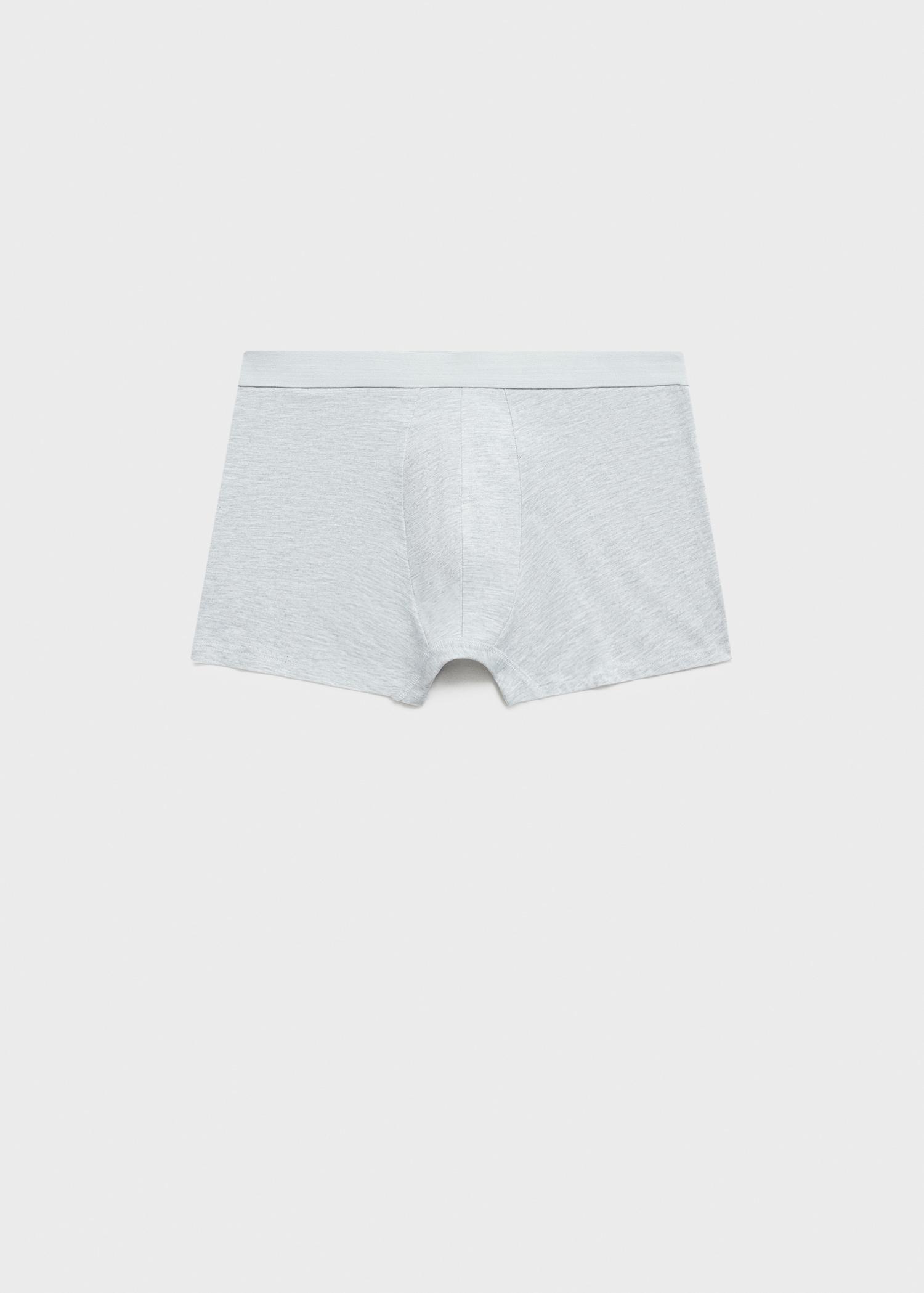 Pack of 3 cotton boxers - Men | MANGO USA Product Image
