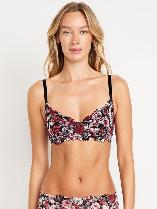 Lace Balconette Bra Product Image