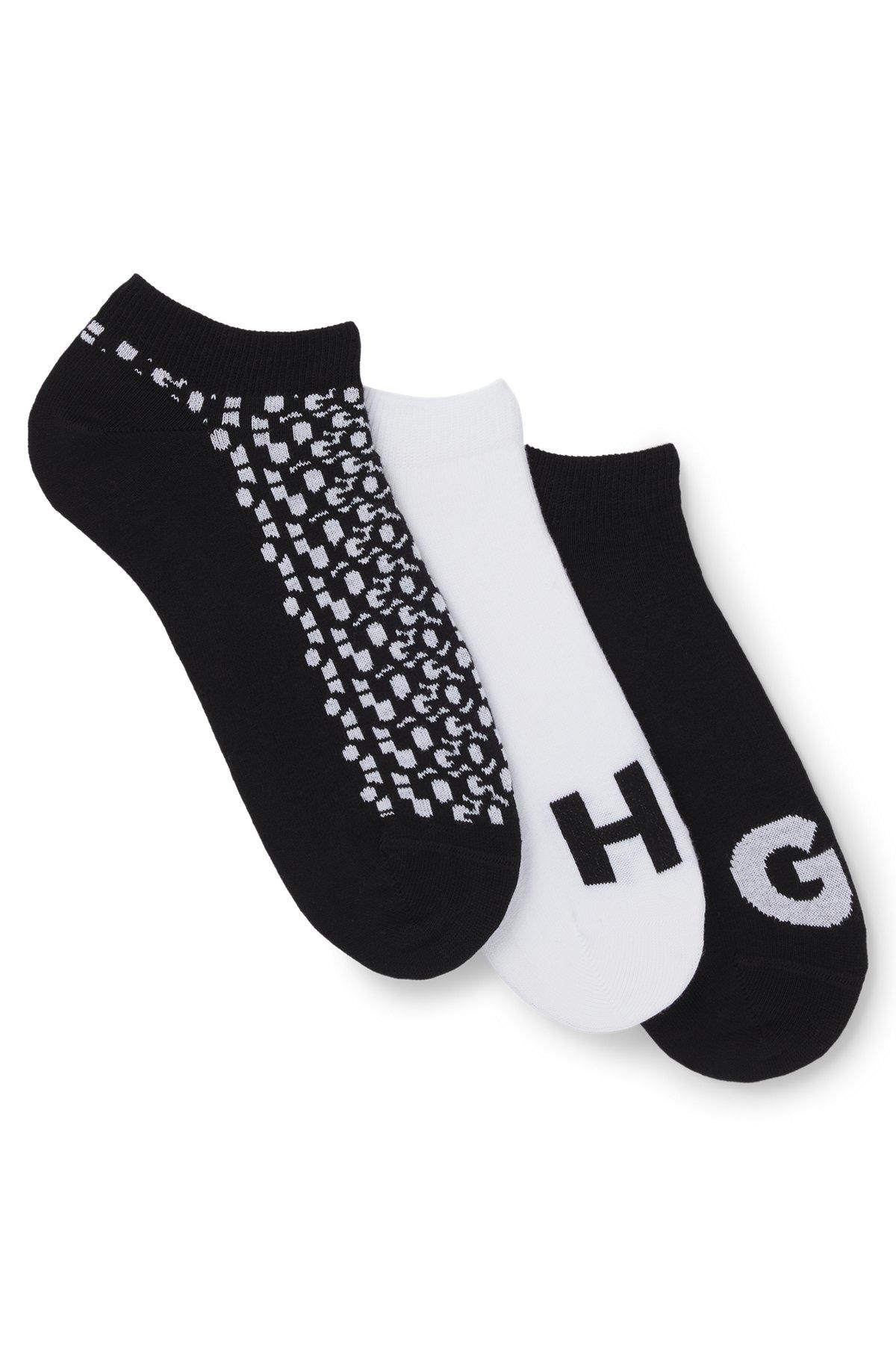 Three-pack of ankle socks in cotton Product Image