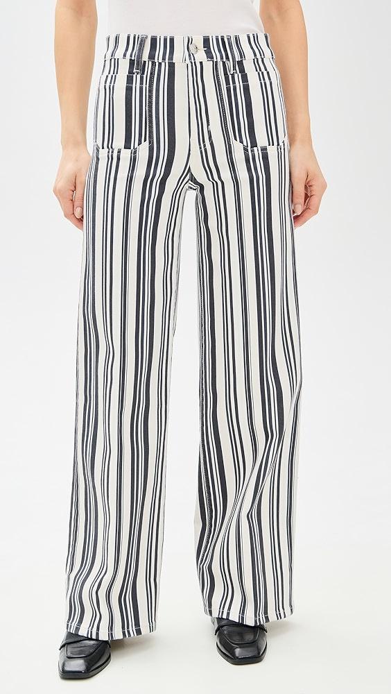 FRAME Le Slim Palazzo Modernist Pocket Jeans | Shopbop Product Image