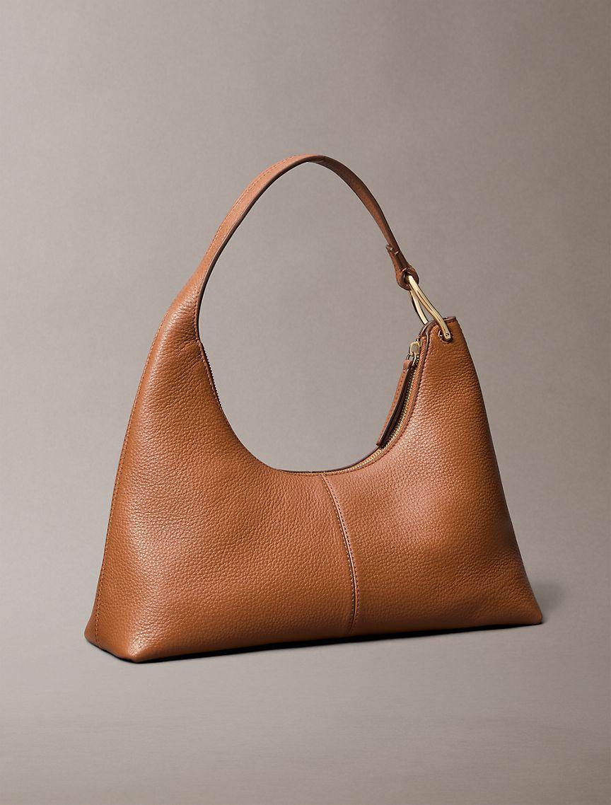 Slouchy Leather Shoulder Bag Product Image