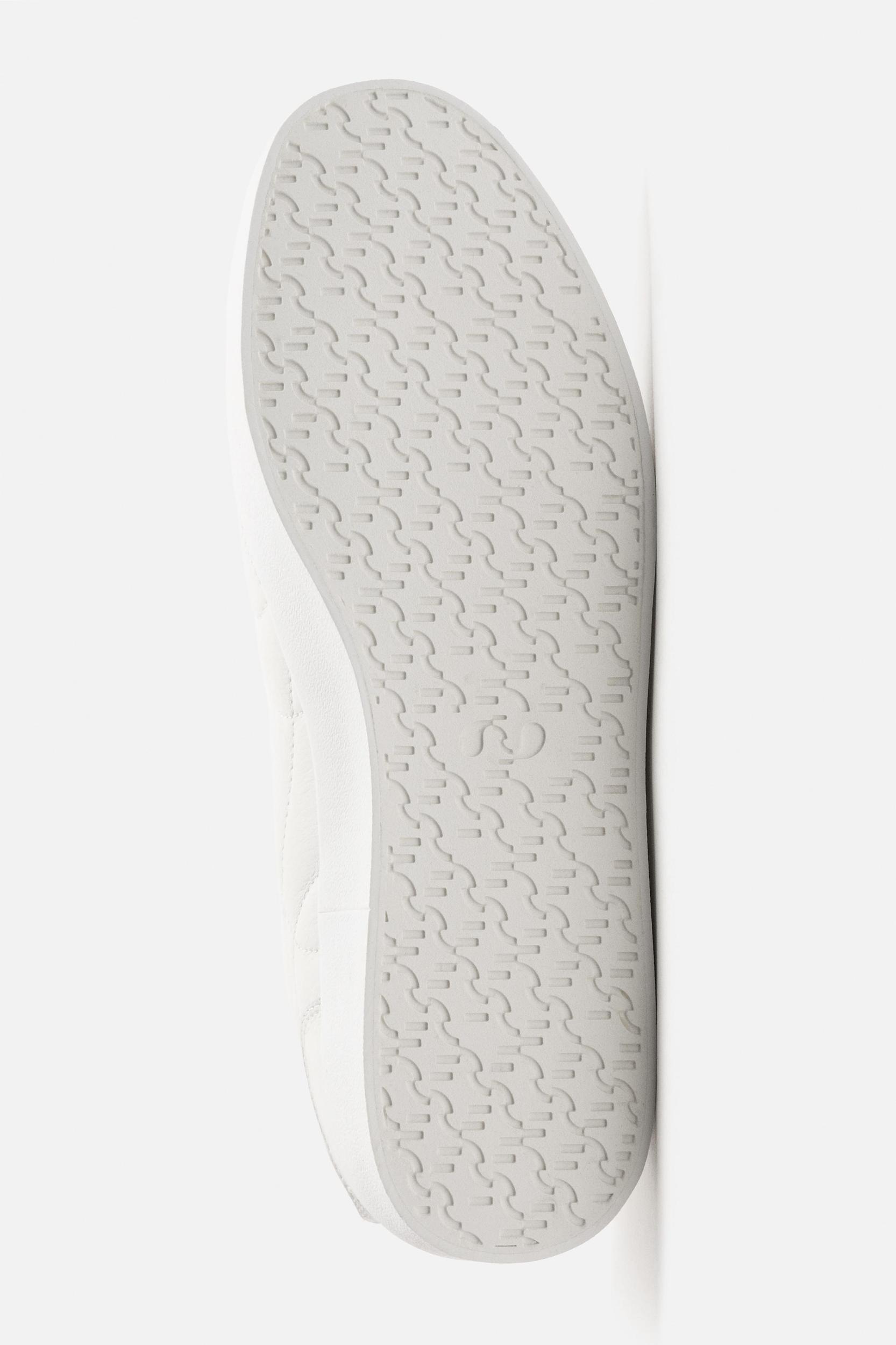 PADDED LEATHER SNEAKERS Product Image