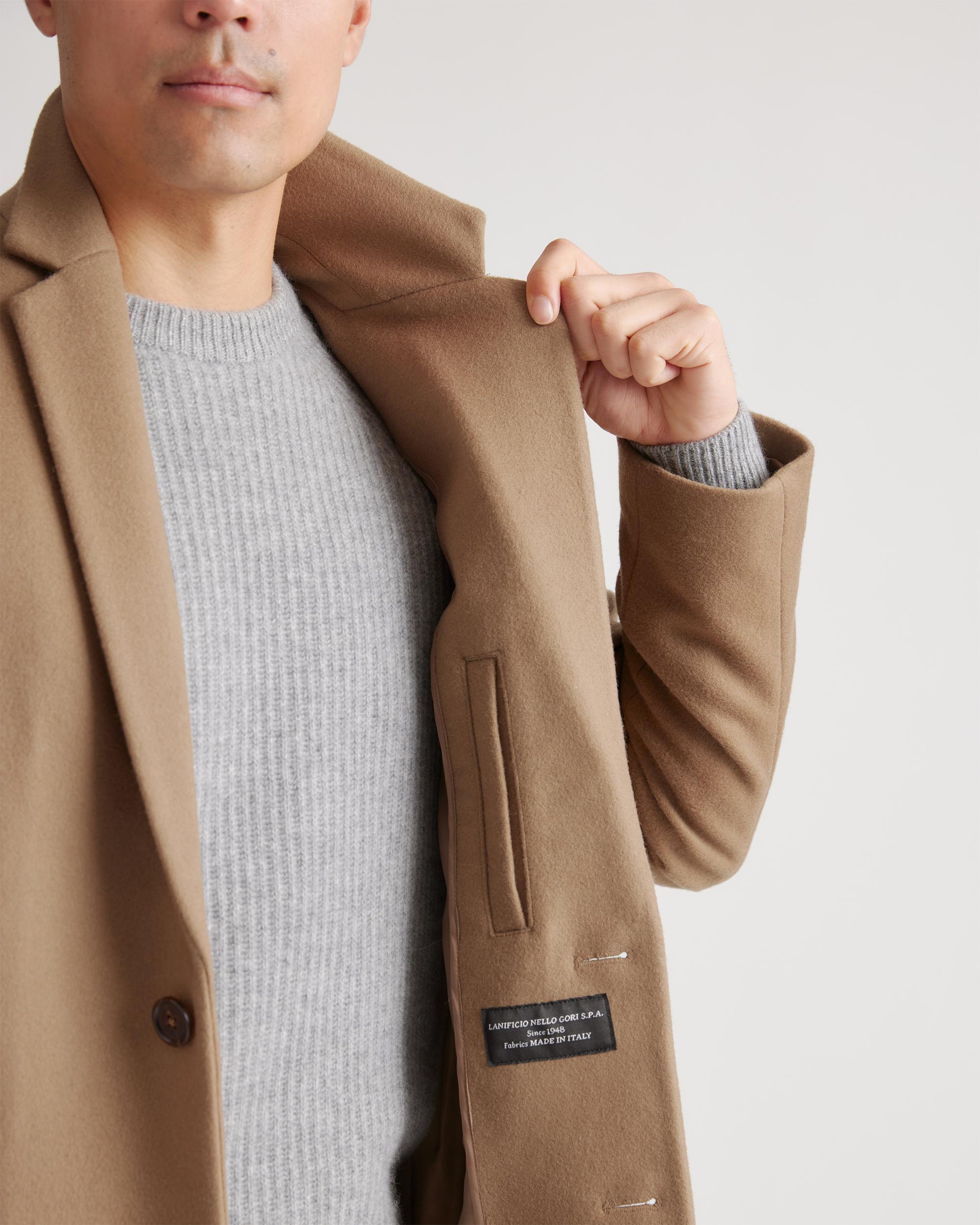 Quince | Men's Italian Wool Overcoat Wool/Nylon Product Image