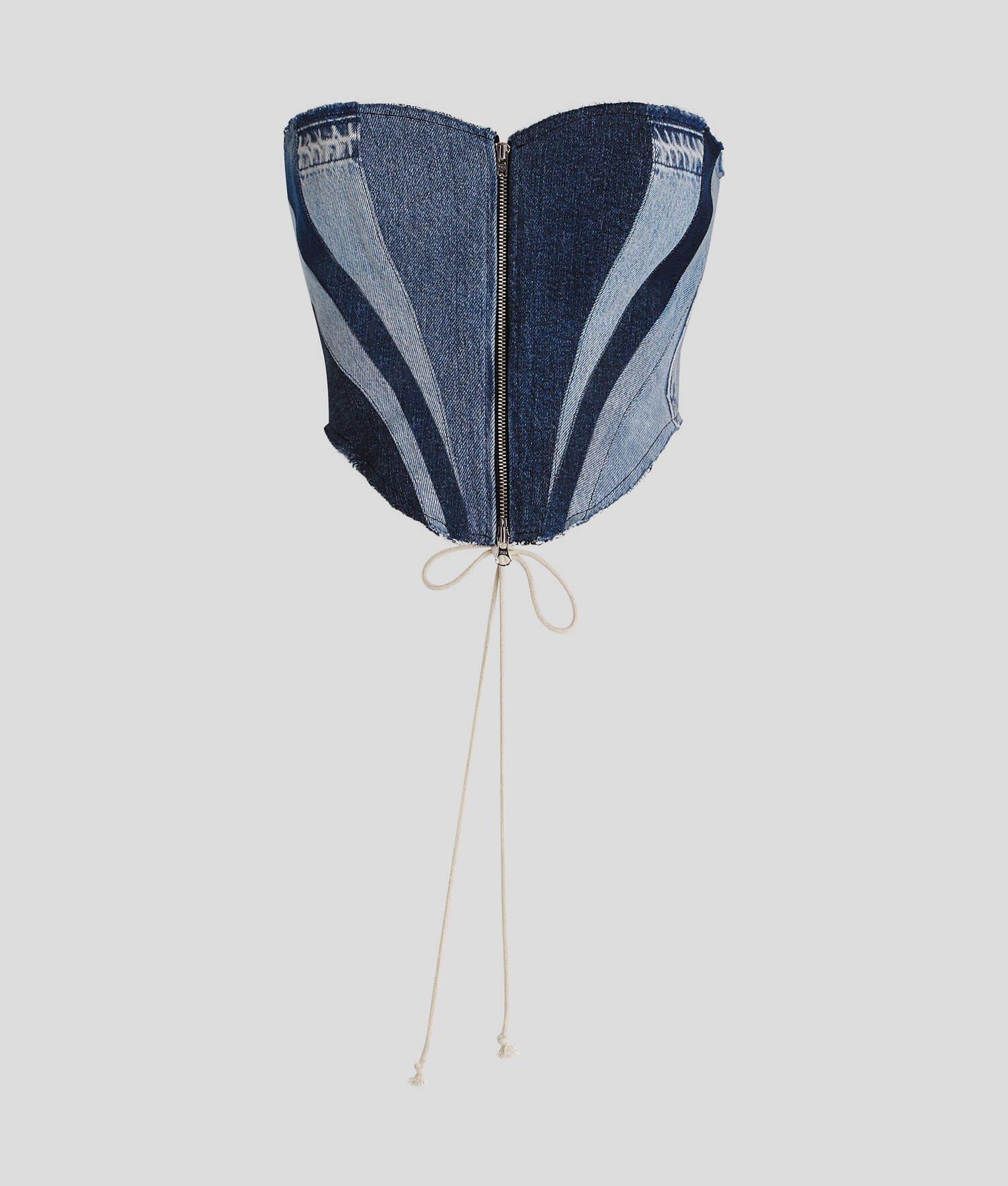 KLJ X ATELIER RESERVÉ DENIM BUSTIER Product Image