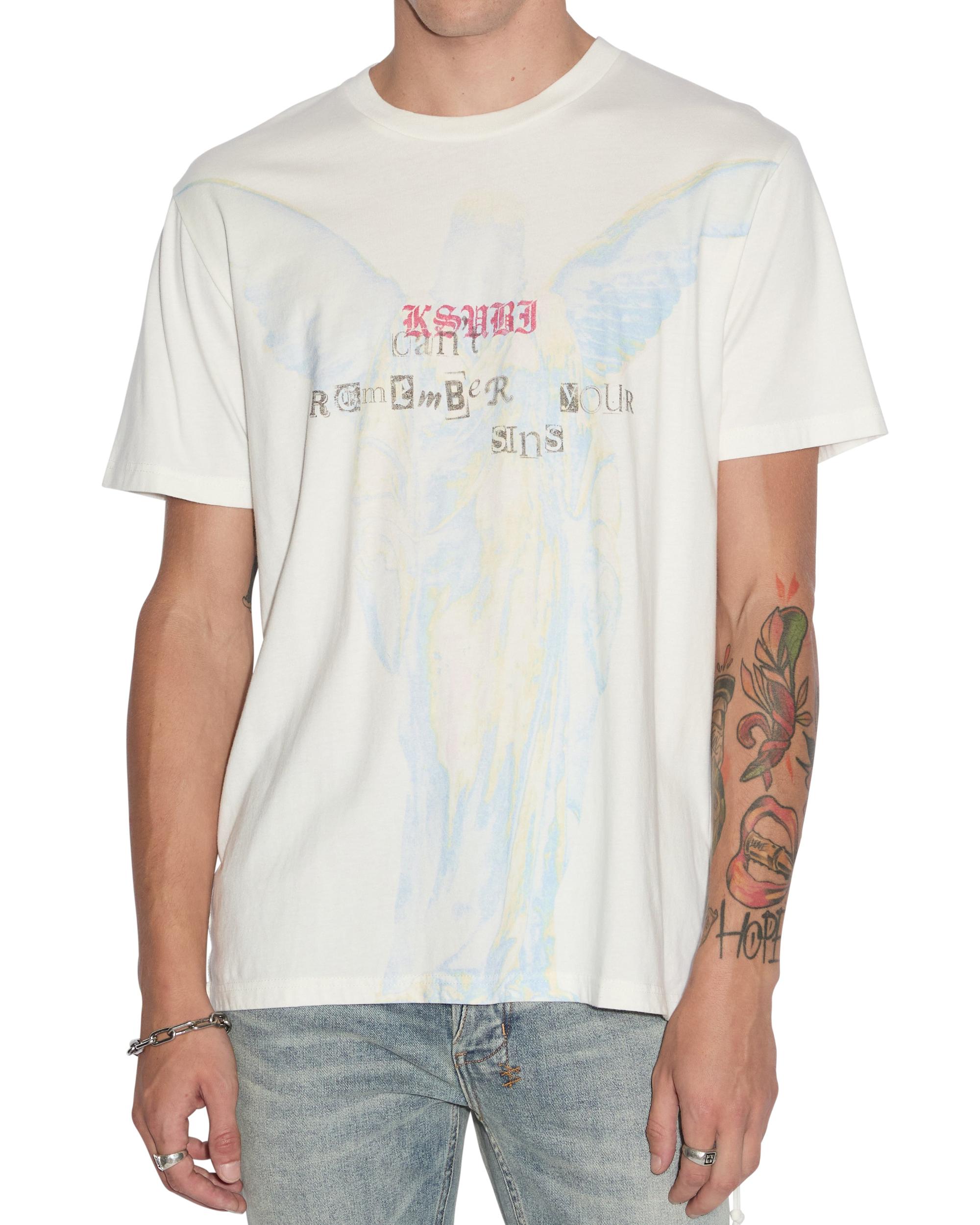 SINNERS KASH SS TEE VINTAGE WHITE Male Product Image