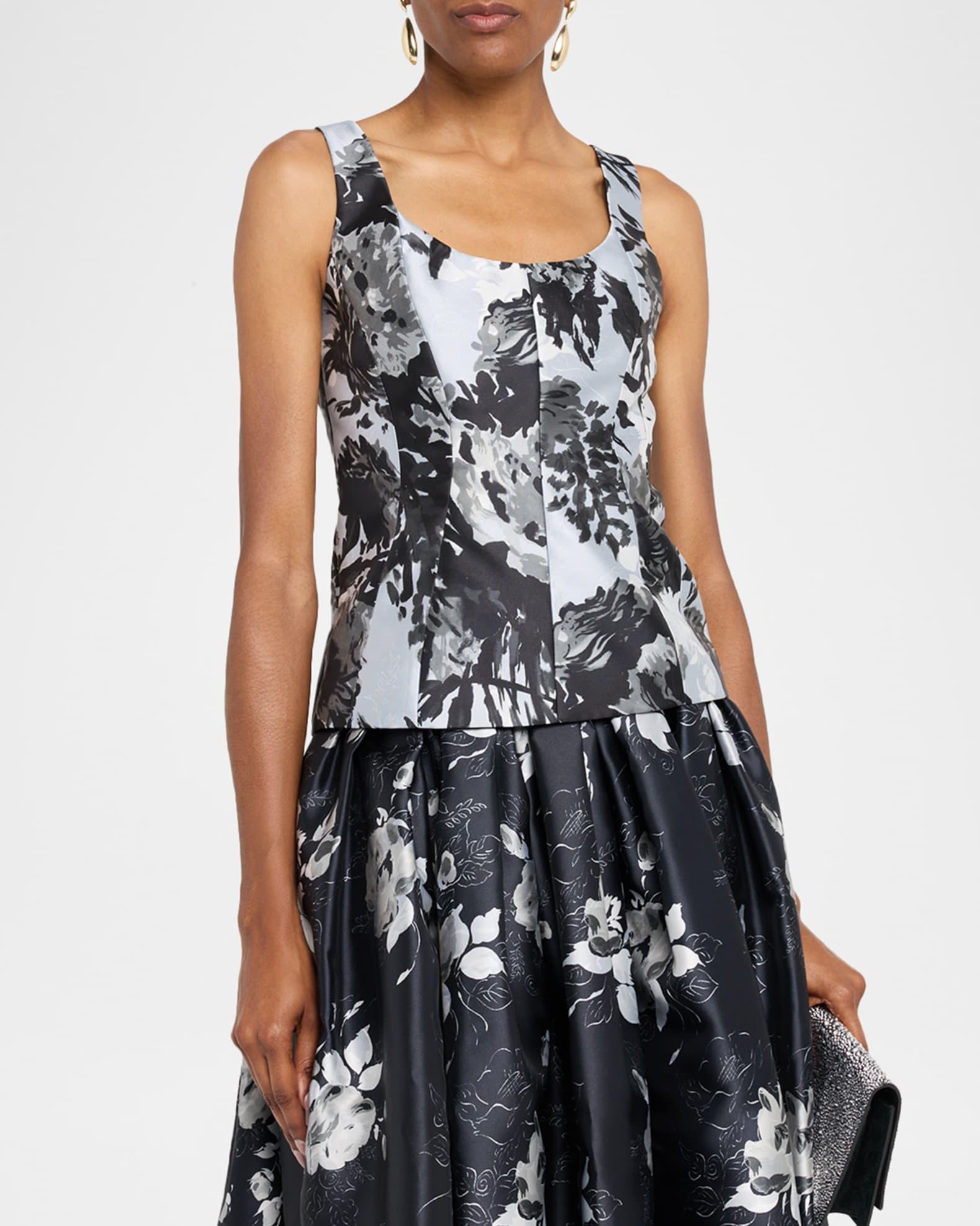 Corset Seamed Tank Top Product Image