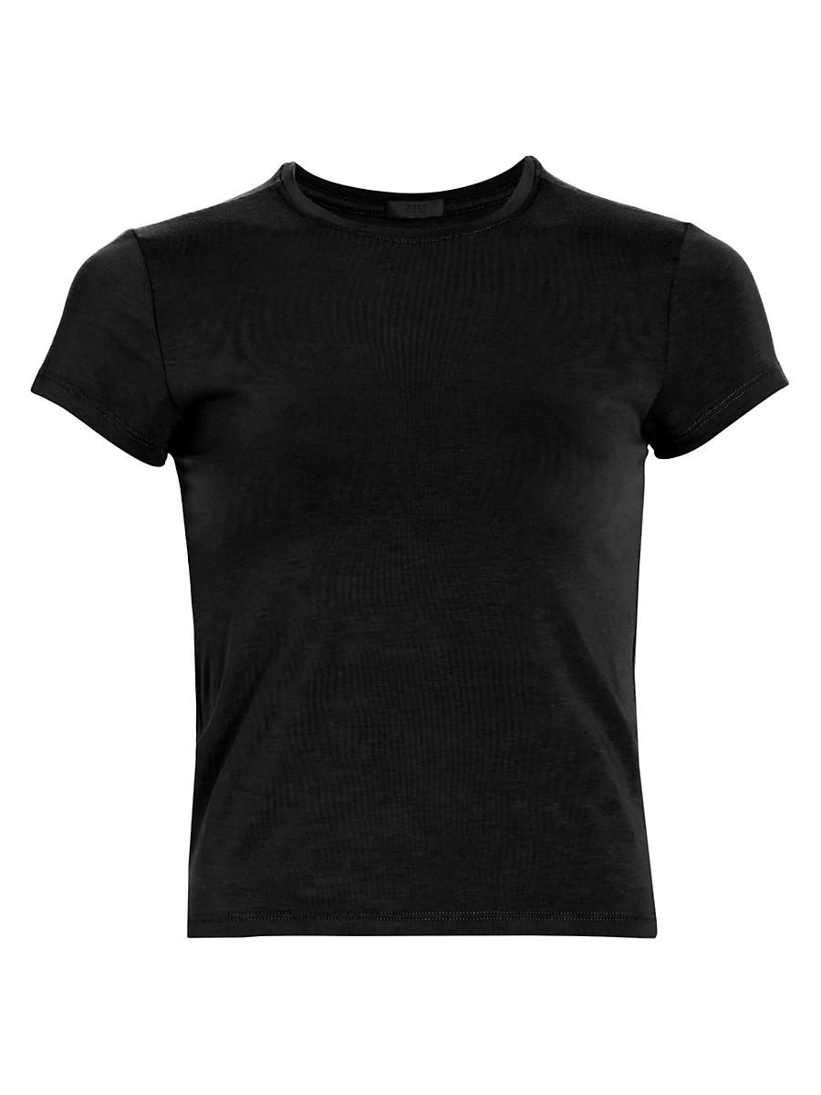 Womens Stretch Cotton Tee Product Image