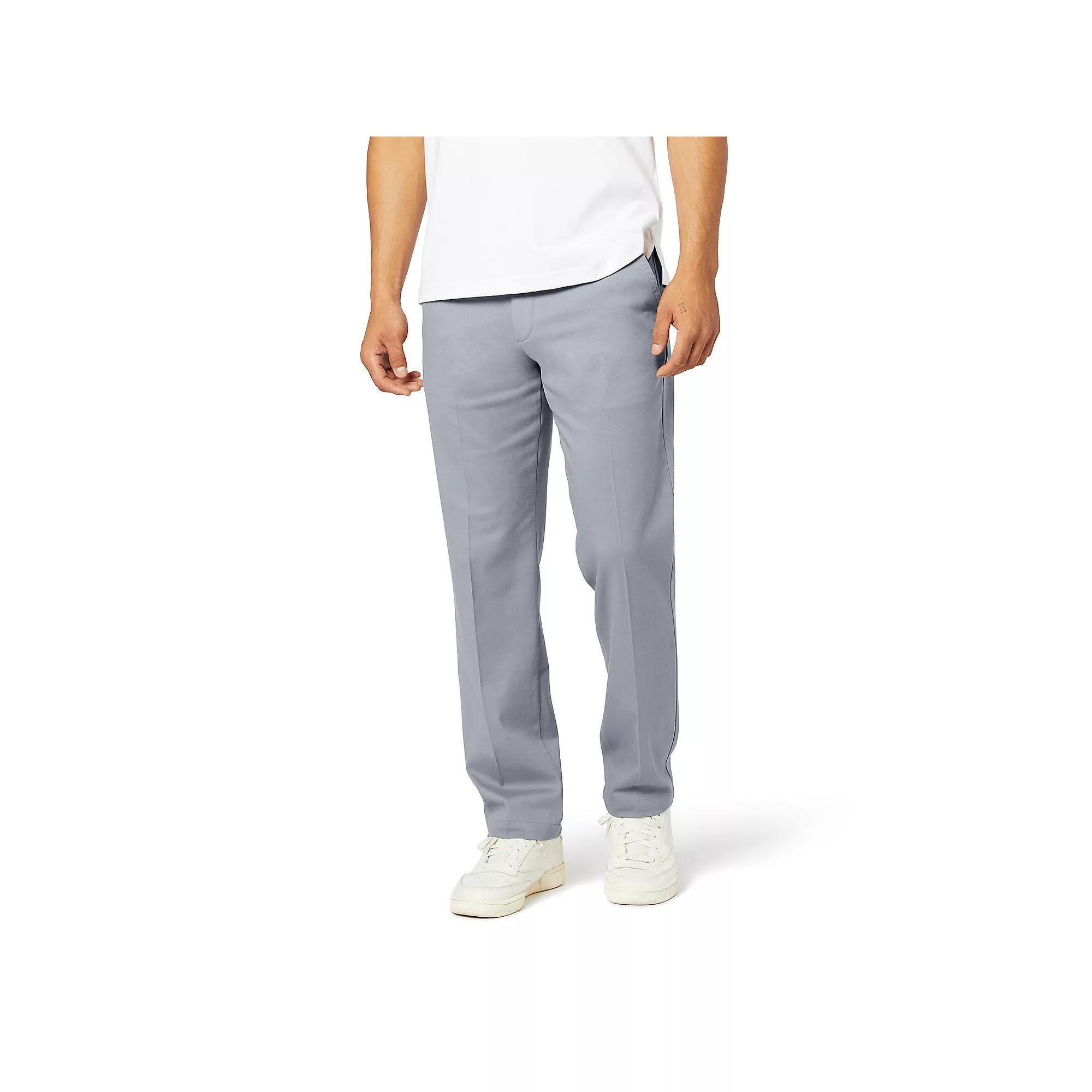 Men's Dockers® Stretch Easy Khaki Straight-Fit Flat-Front Pants,  Product Image