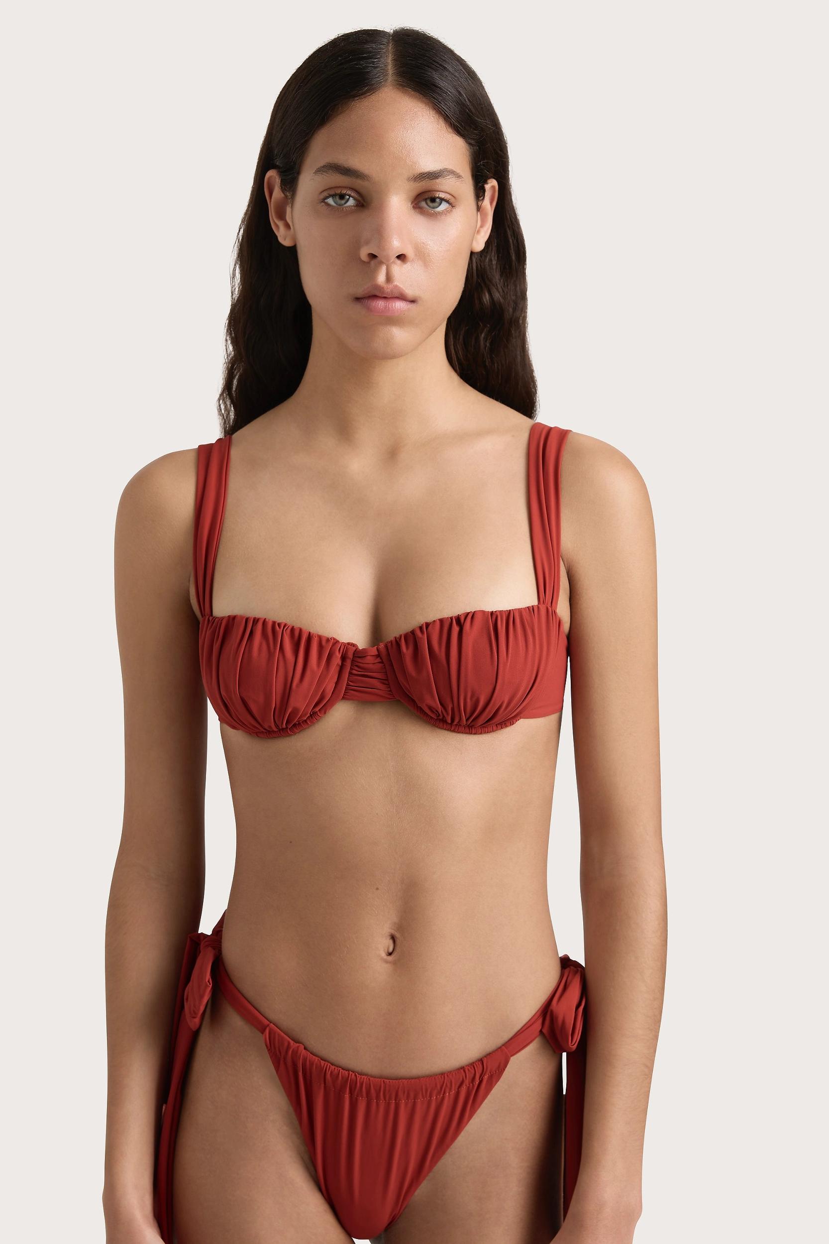 Henni Bikini Bottom Garnet - Final Sale Product Image