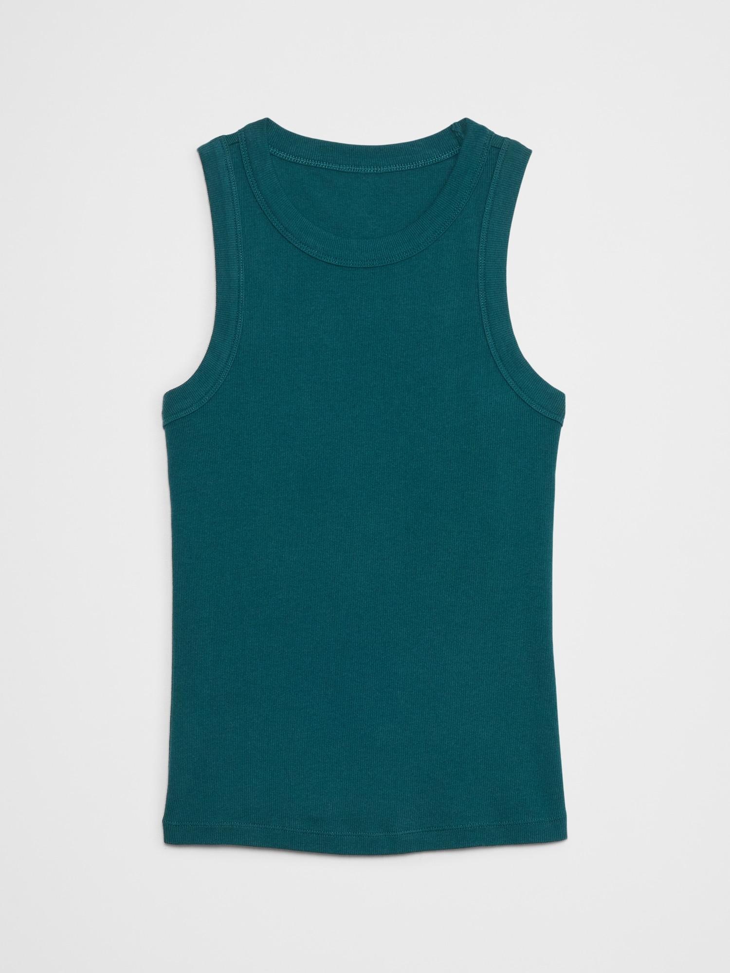 Ribbed Racer Tank Product Image