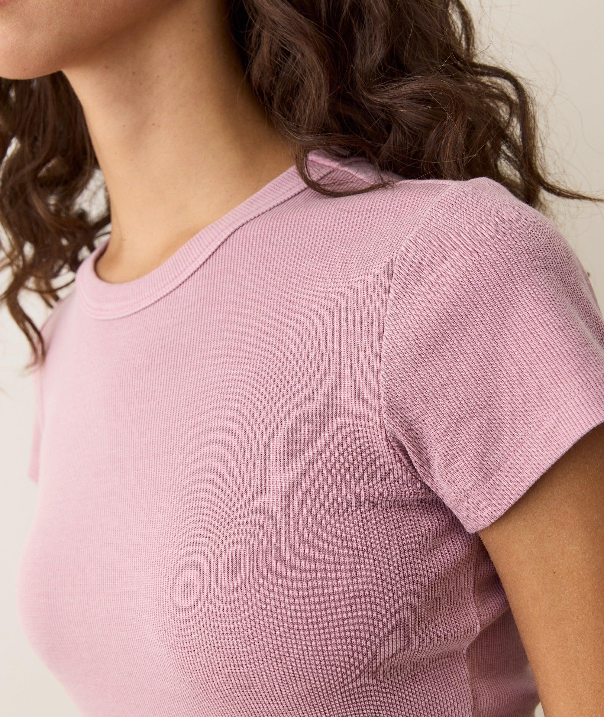 Lexi Rib Sun-In Crew Tee Product Image