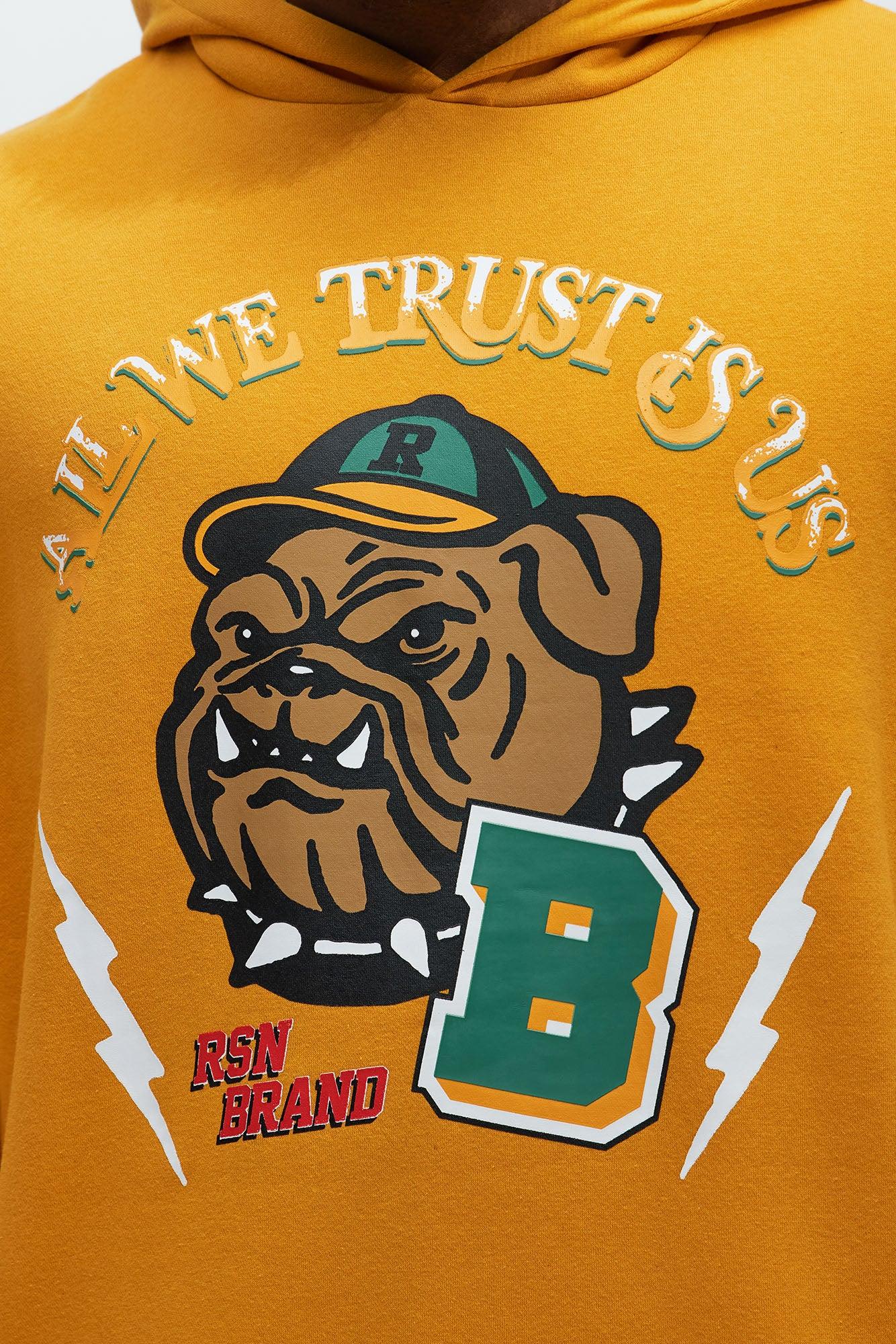 Bully University Hoodie - Yellow Product Image