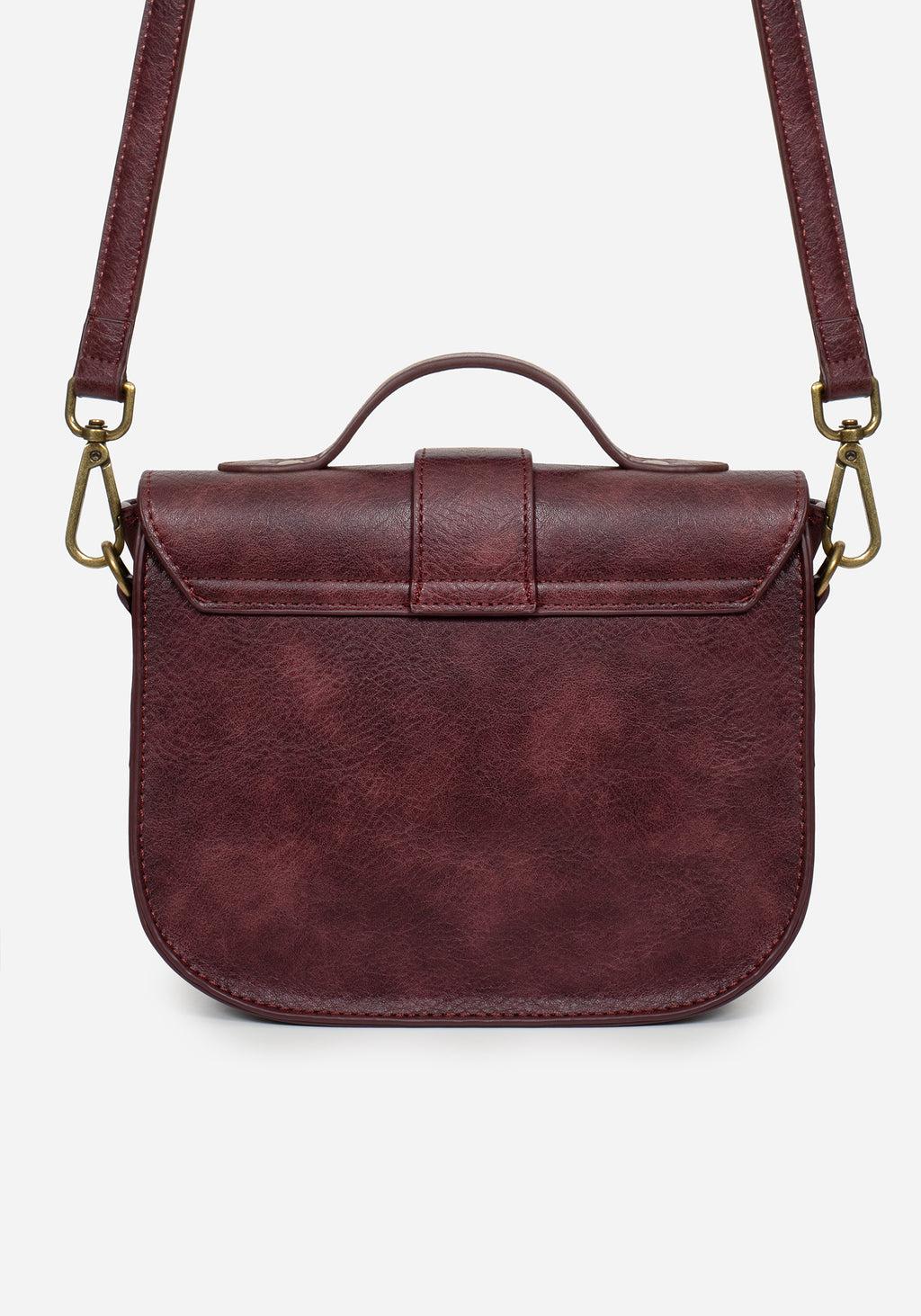 Rosamoth Buckle Crossbody Satchel Bag Product Image