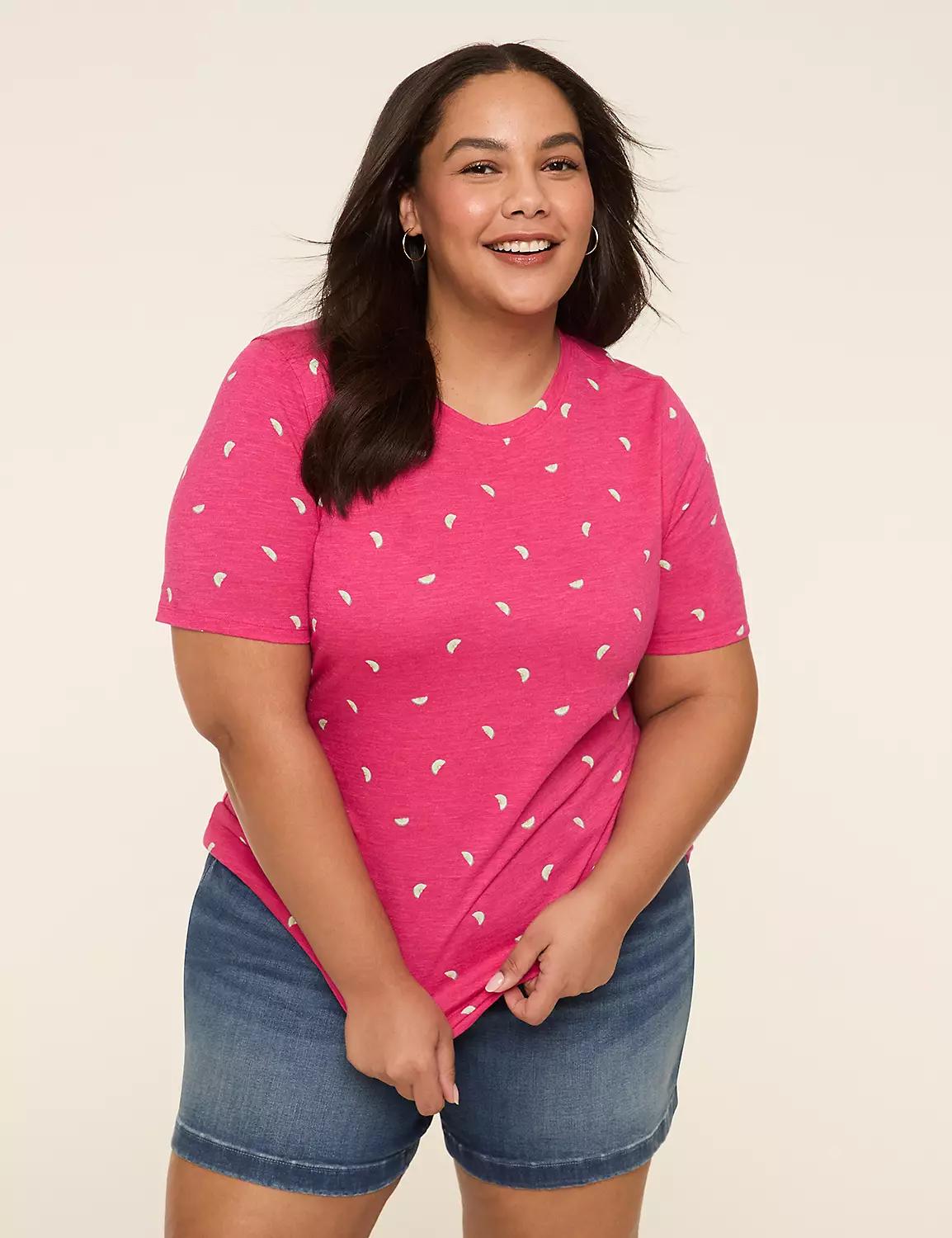 Perfect Sleeve Crew-Neck Tee Product Image