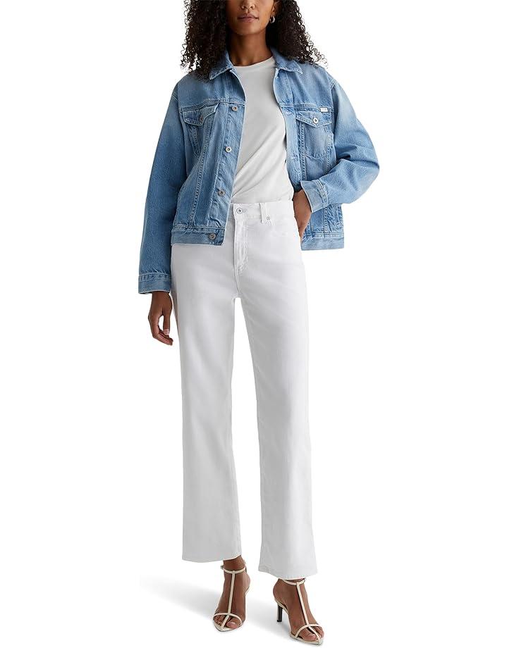 Women's AG Jeans Brinley Mid Rise Straight Crop Product Image