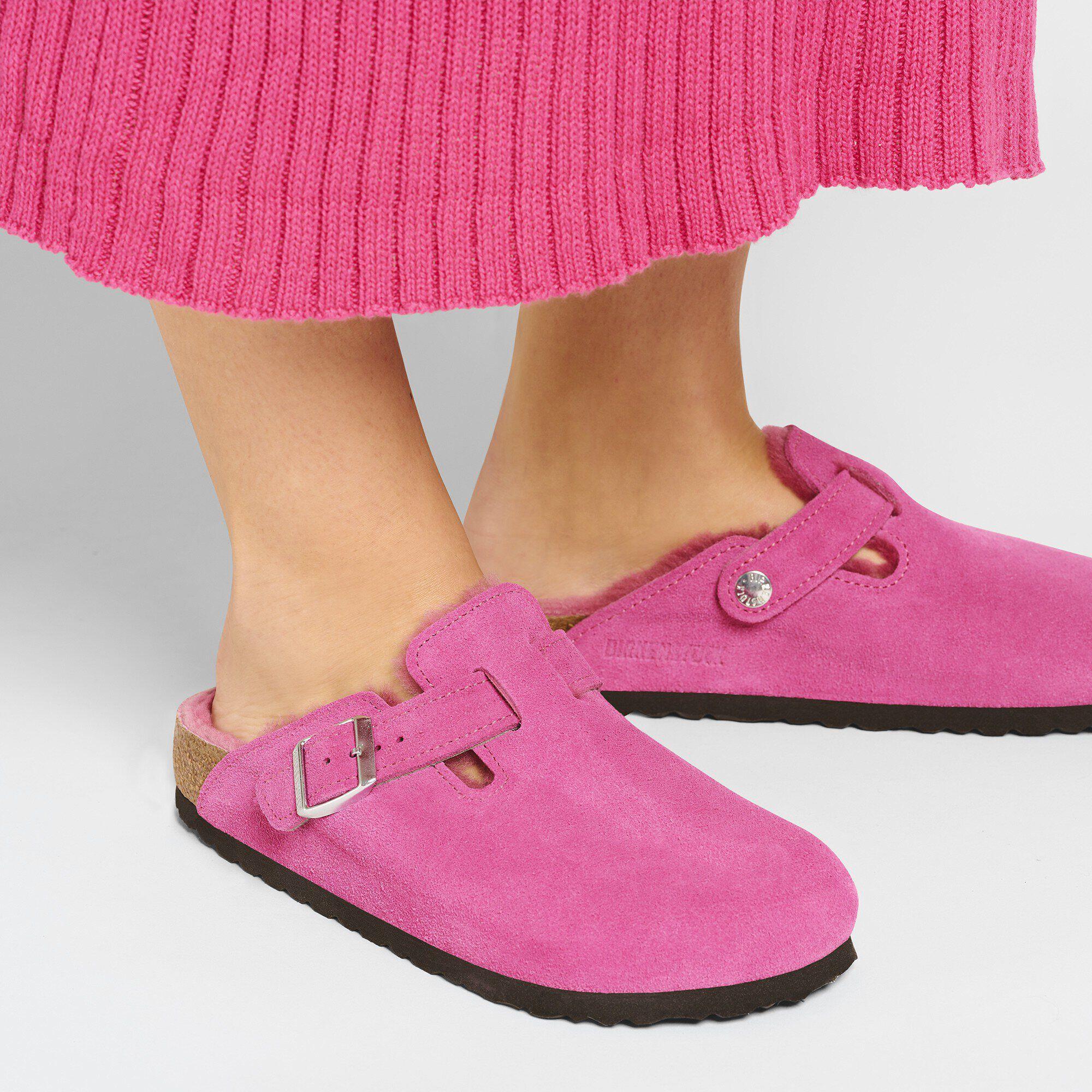 Boston Shearling Suede Leather Product Image