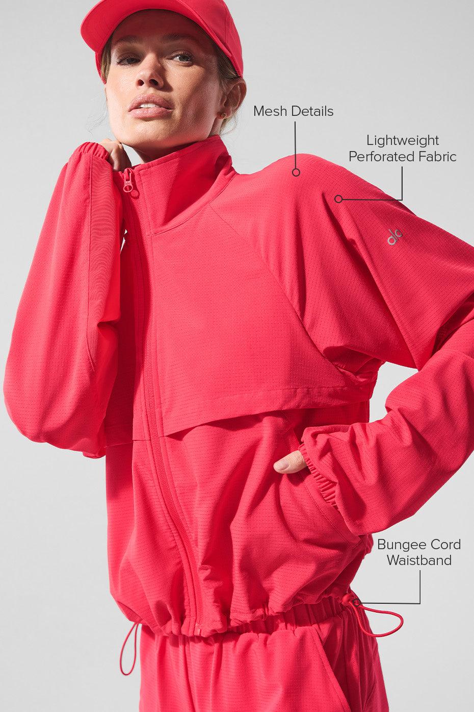 Sport Star Full Zip Jacket - Candy Red Product Image