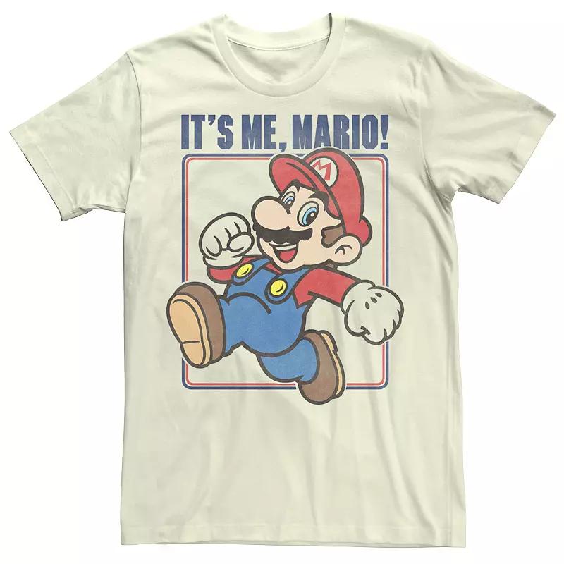 Men's Nintendo Super Mario It's Me Mario Portrait Tee,  Product Image