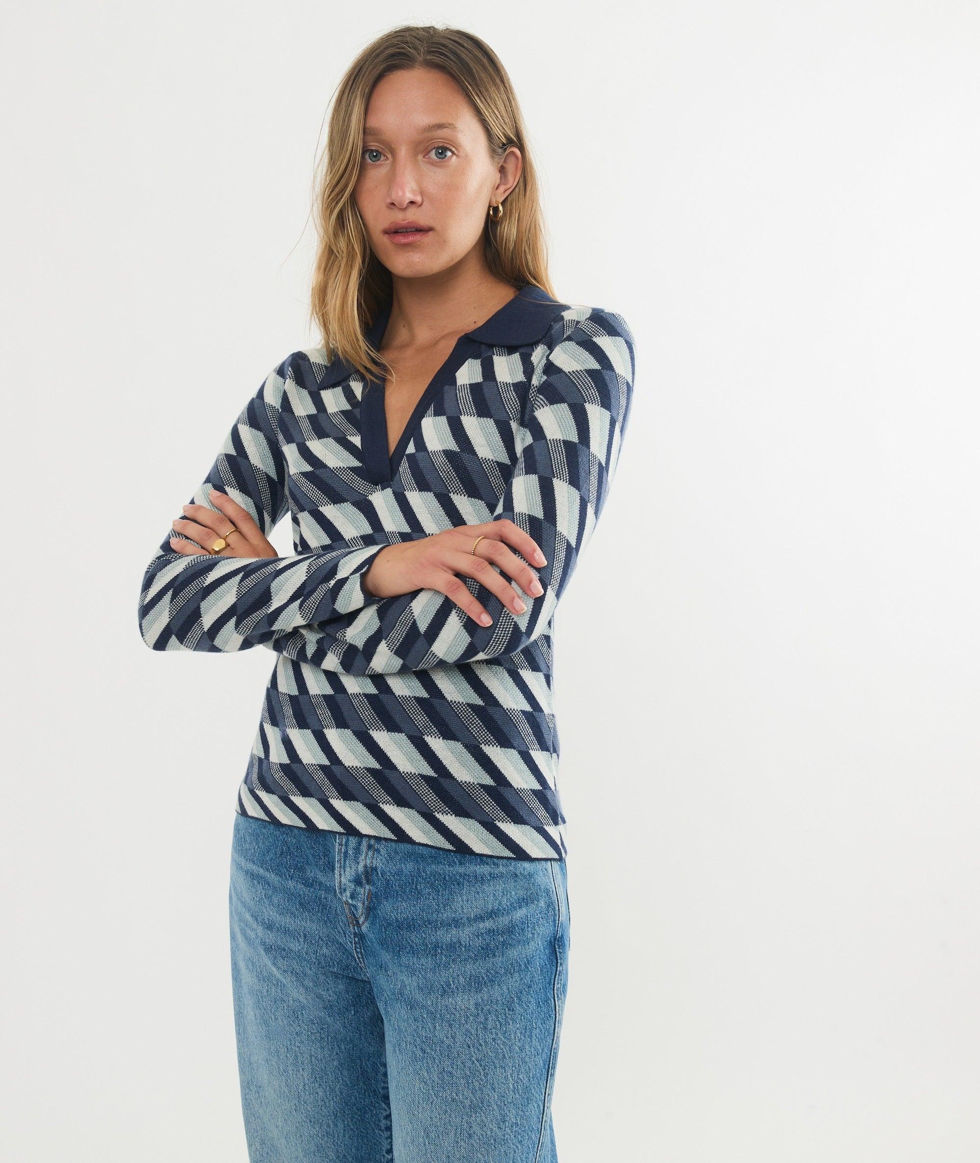 Morgan Sweater Polo Product Image