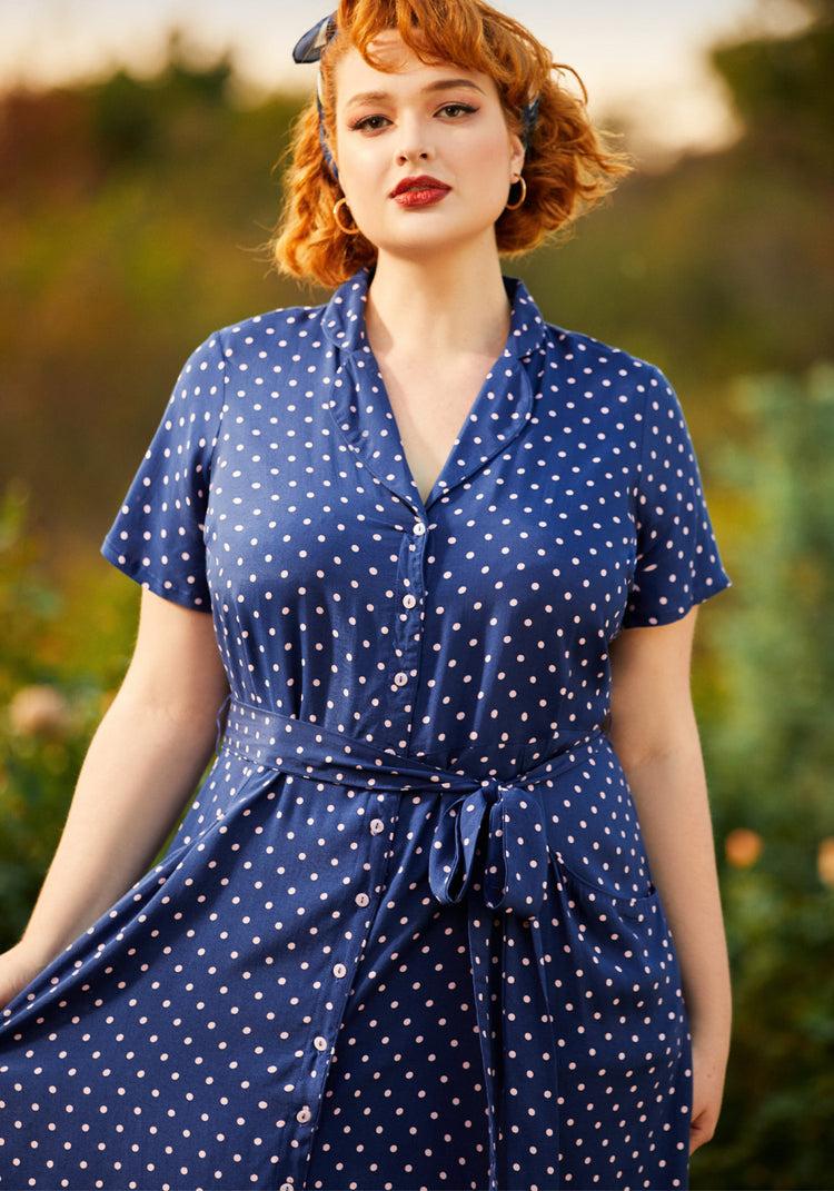 Playing House A-Line Shirt Dress Product Image