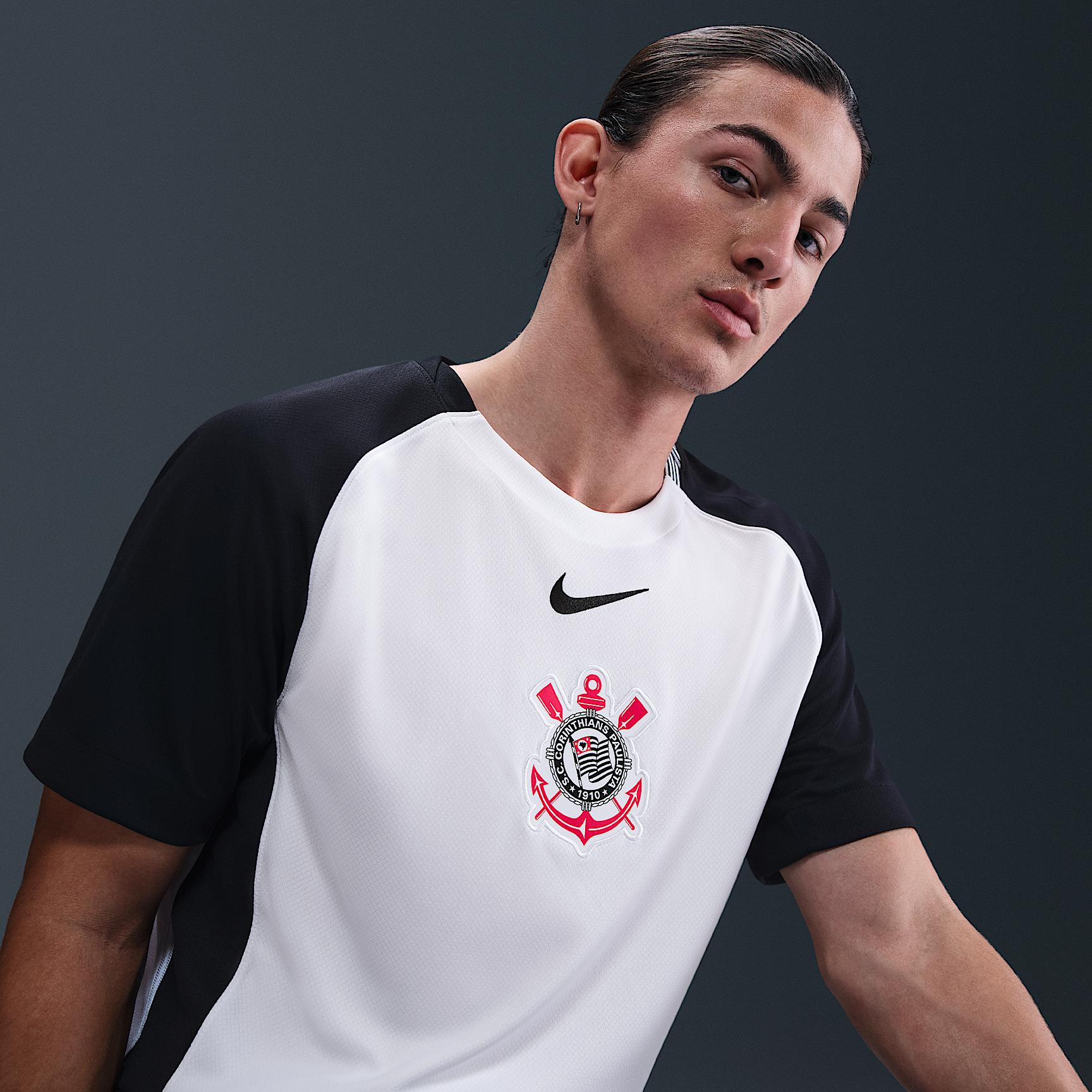 S.C. Corinthians 2025/26 Stadium Home Nike Men's Dri-FIT Soccer Replica Jersey Product Image
