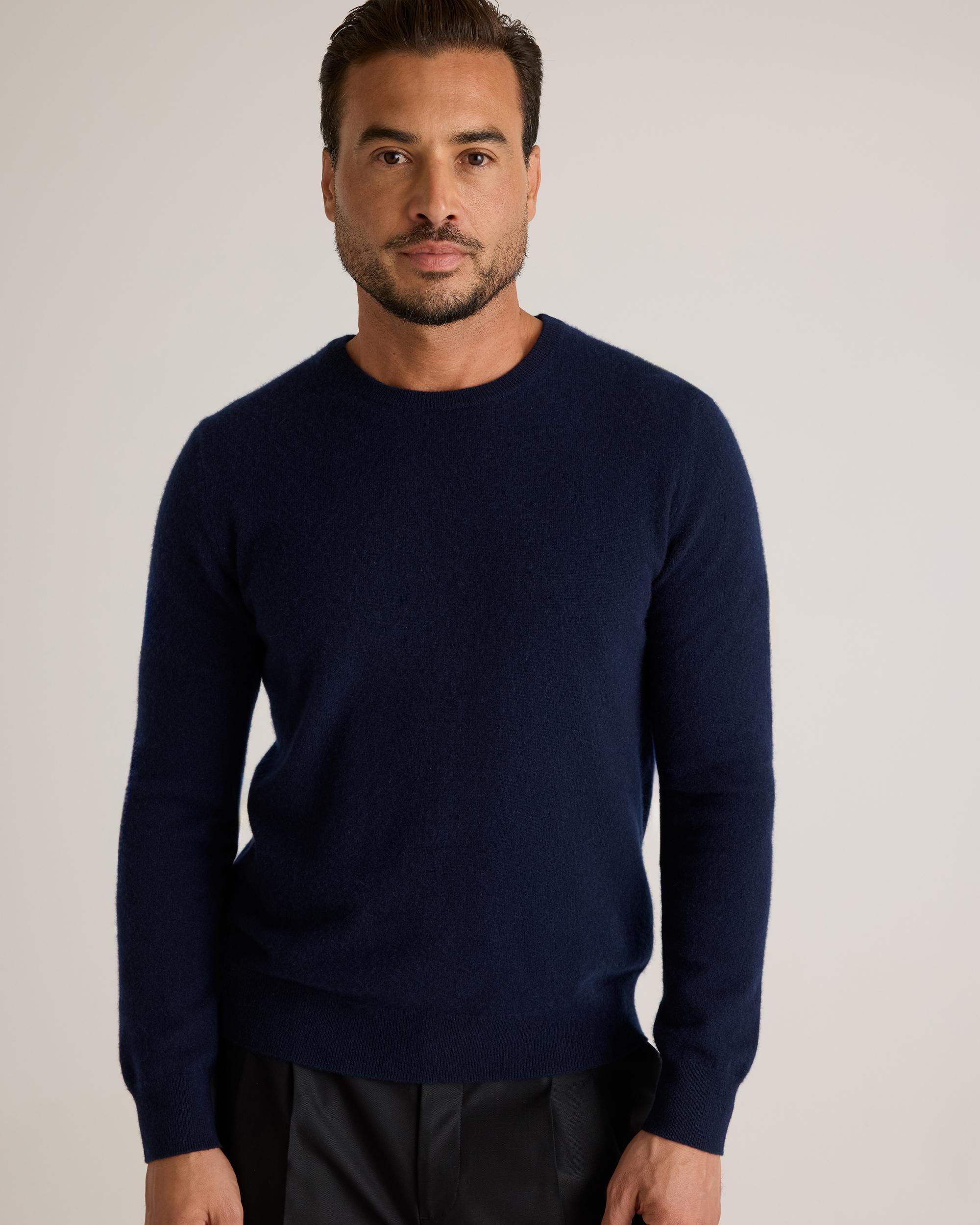 Quince | Men's Mongolian Cashmere Crewneck Sweater Product Image
