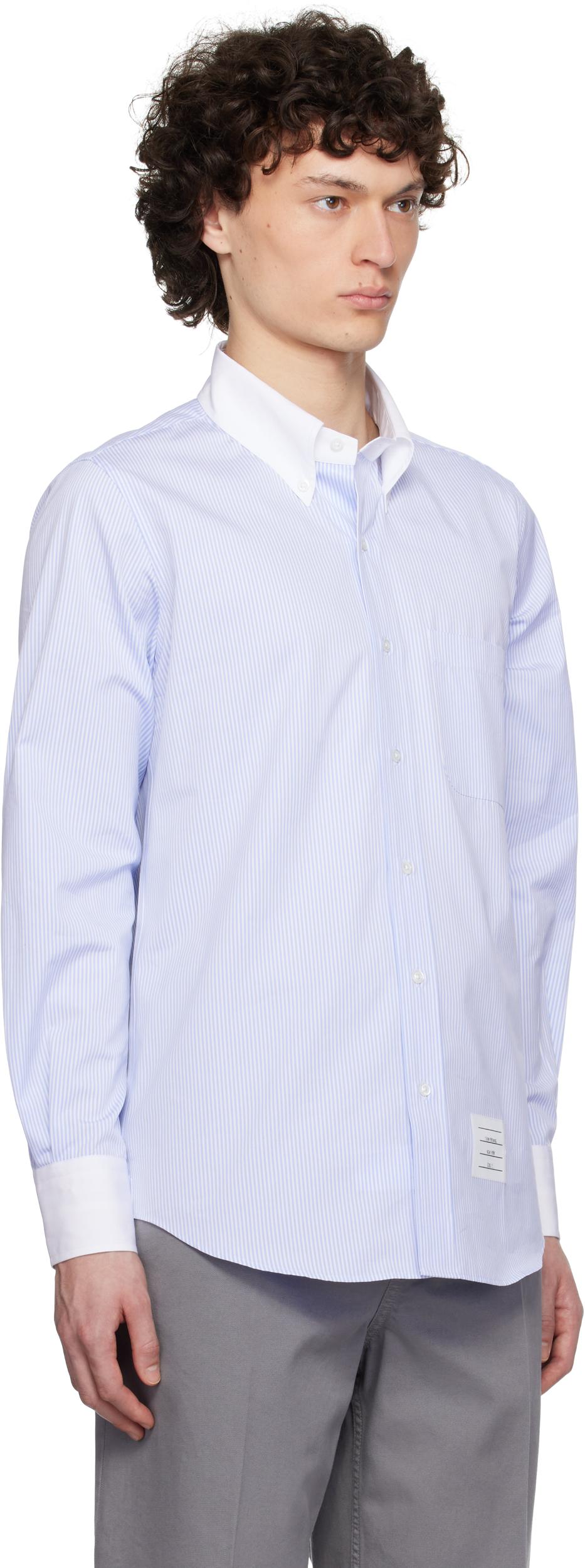 Thom Browne Men's Classic Fit Cotton Button-Down Shirt Product Image