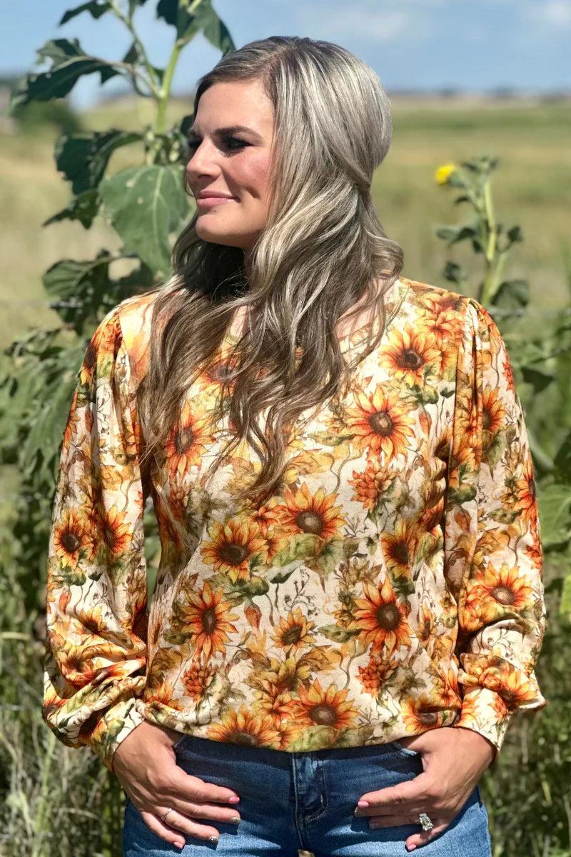 Sterling Kreek Golden Harvest Knit Top Product Image