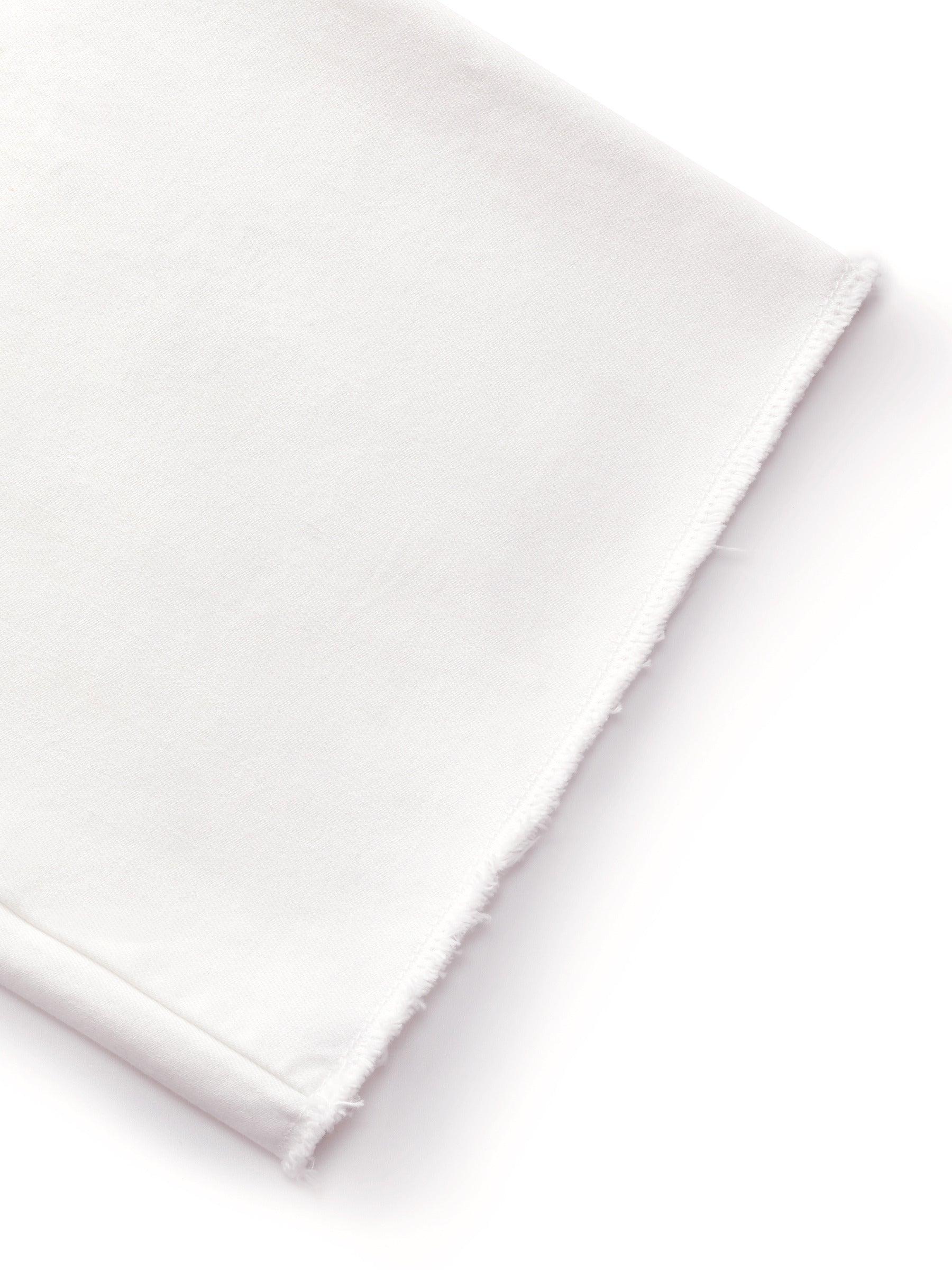 Denim Frayed Edge Women Wide Leg Jeans Product Image