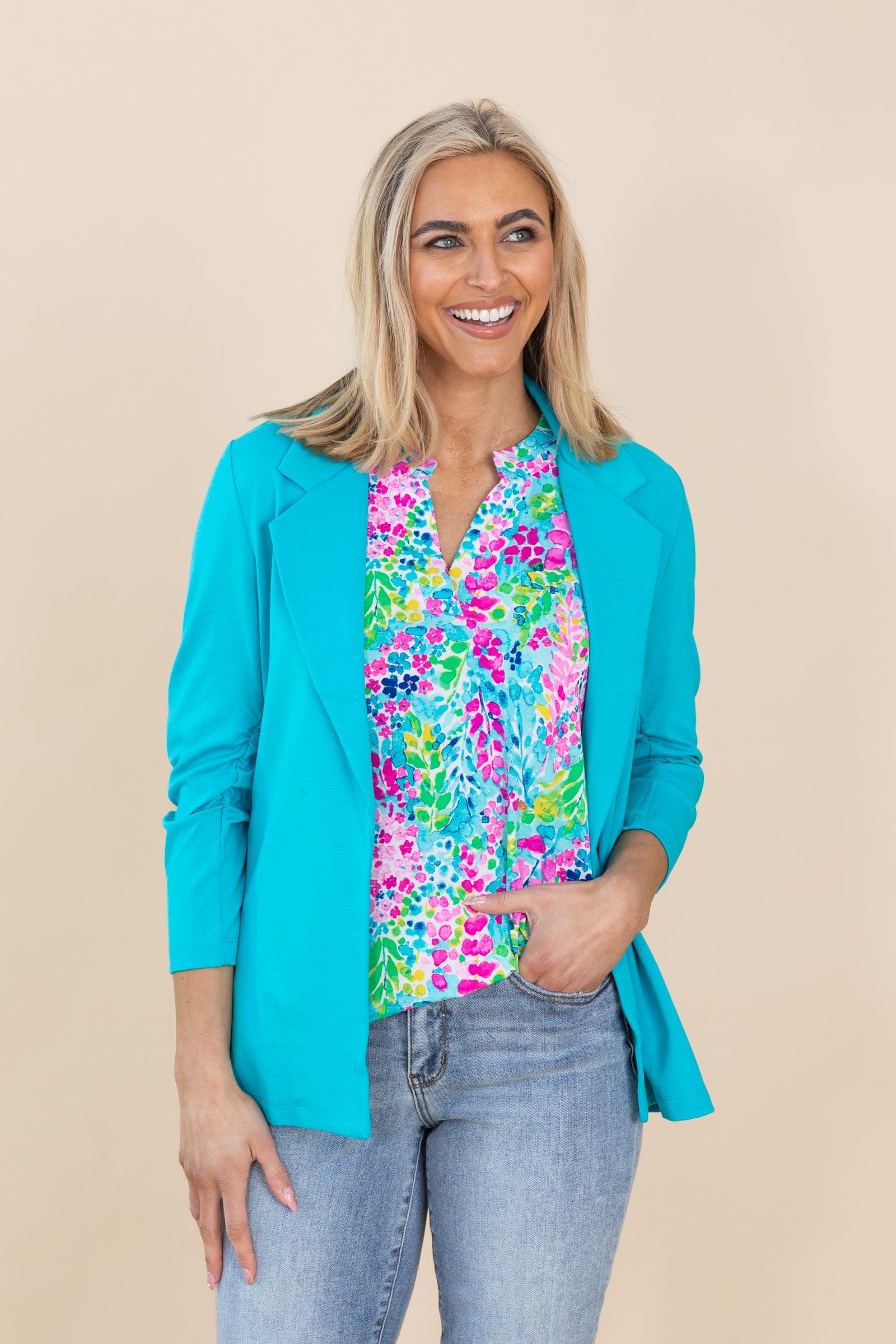 The Magic Knit Blazer Product Image