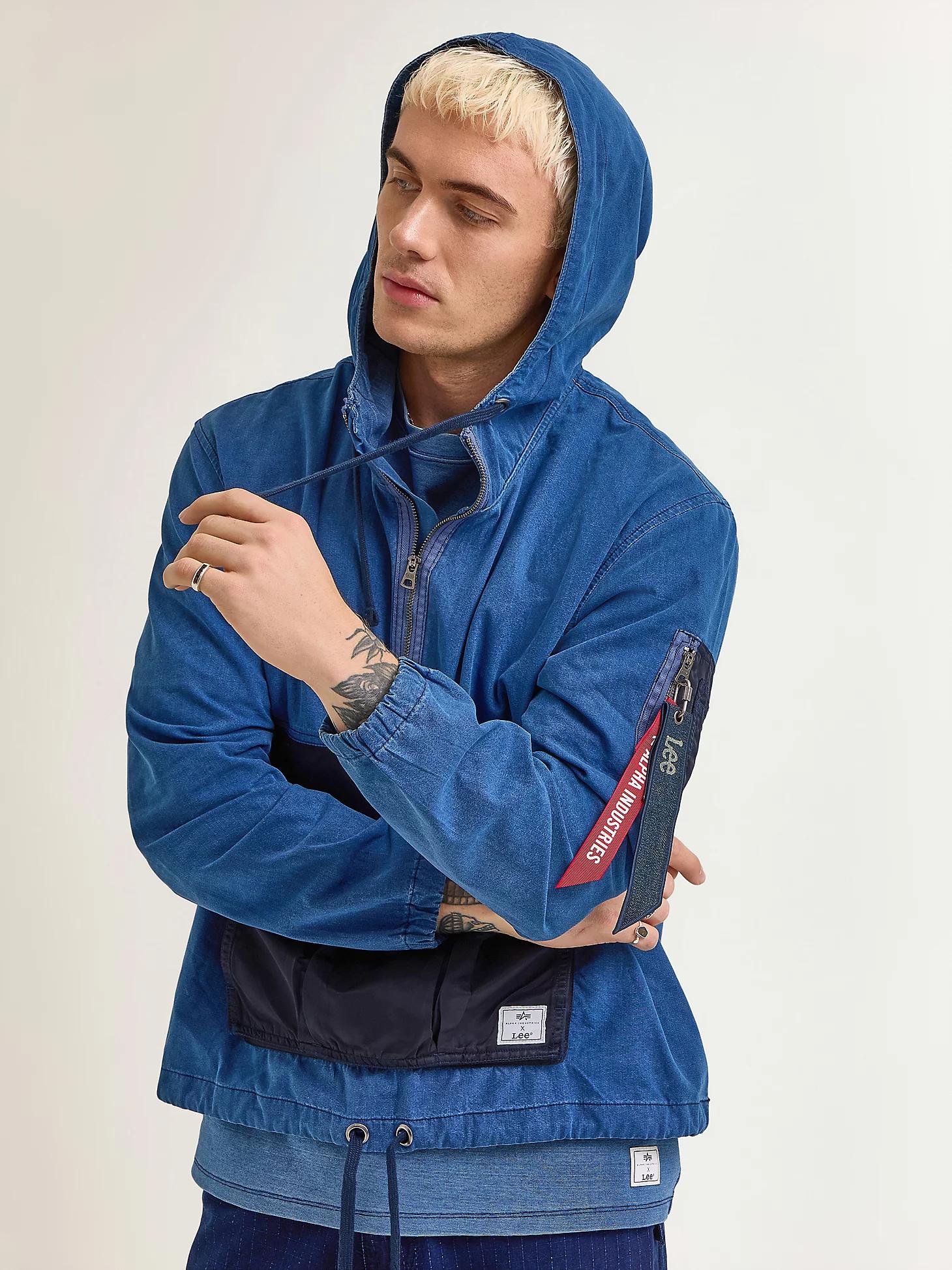 Men's Alpha x Lee® Anorak | Men's Jackets & Outerwear | Lee® Product Image