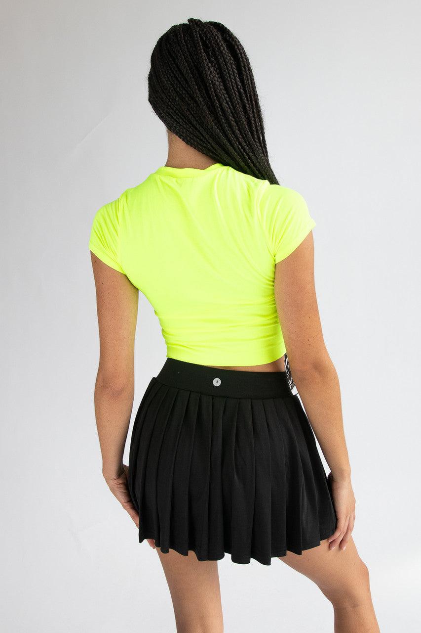 Neon Ribcage Crop T-Shirt Product Image