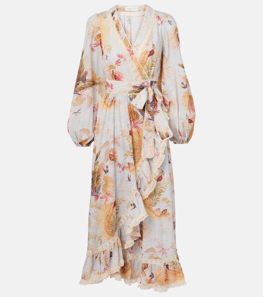 Ascension frill midi dress Product Image