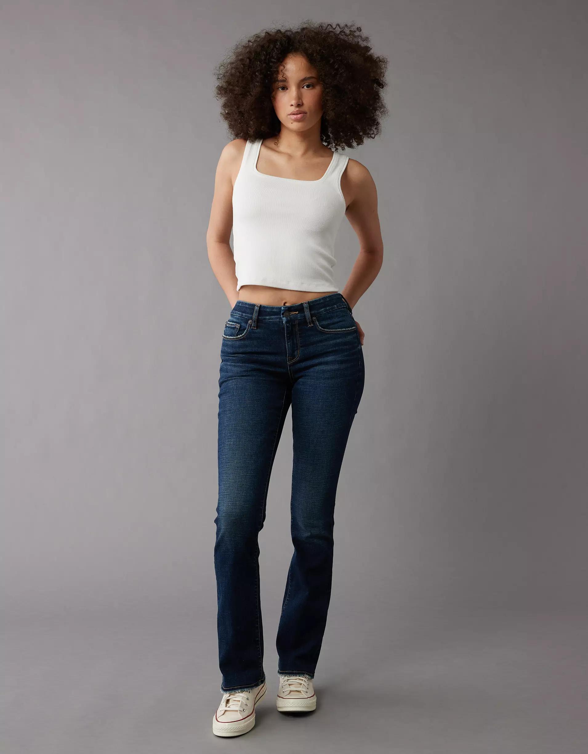 AE Next Level Curvy High-Waisted Skinny Kick Jean Product Image