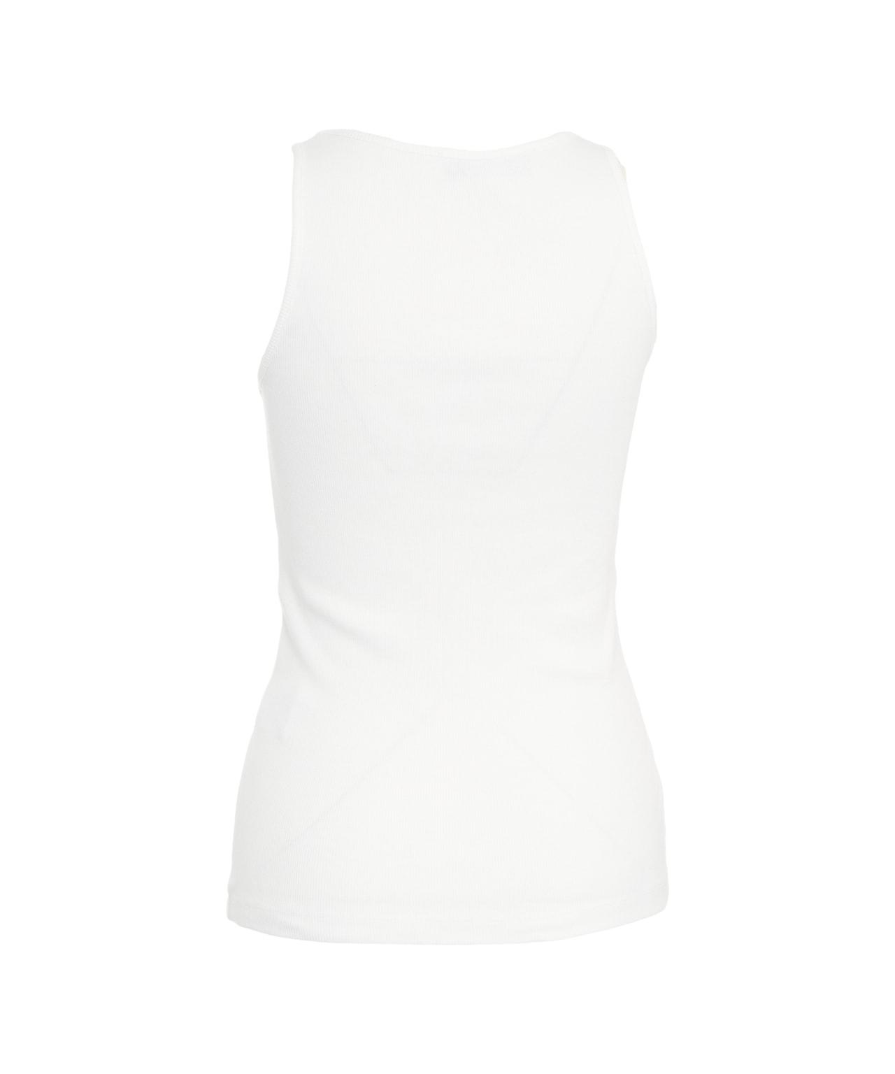 Men's Jurassic Park All White Spray Paint Stencil Movie Logo Tank Top,  Product Image