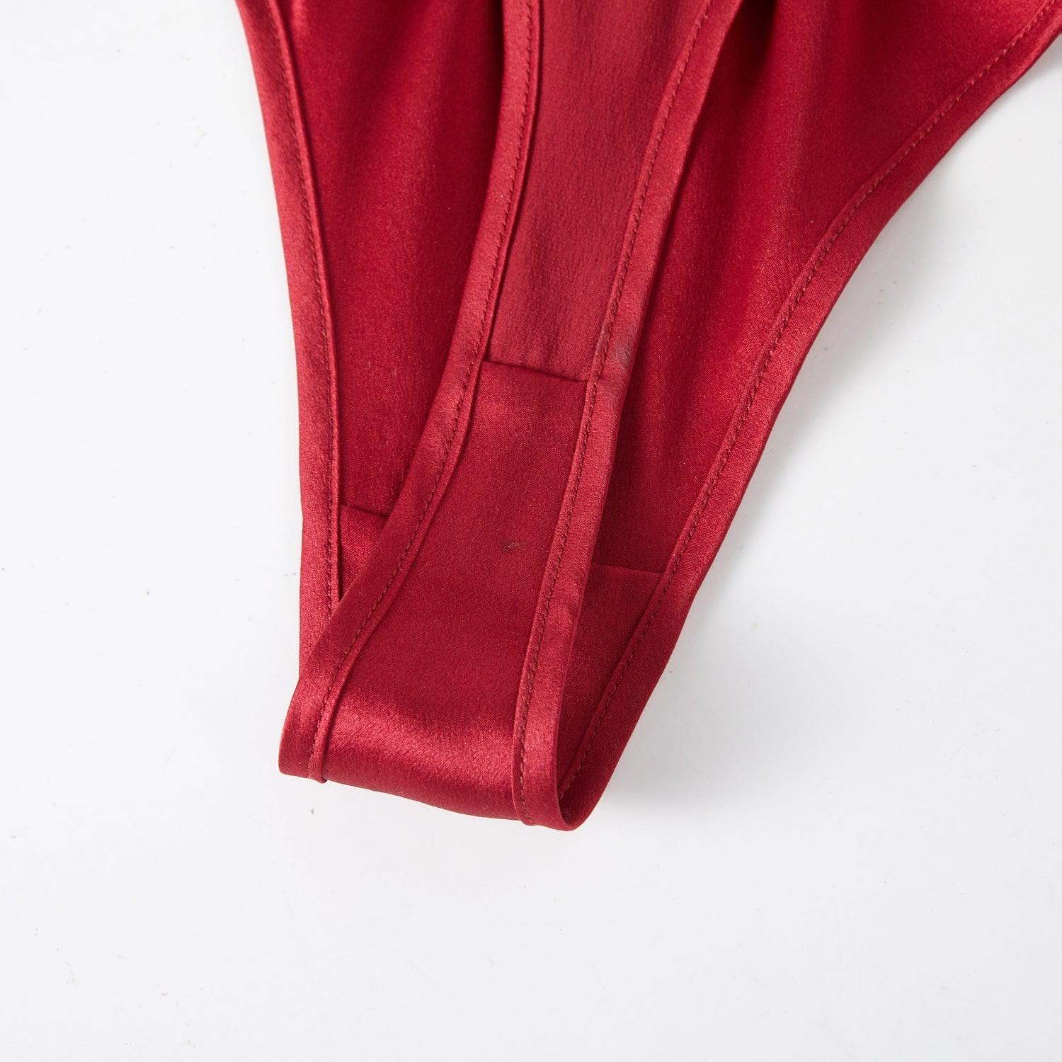 Pearl White Pure Mulberry Silk T-String Panties | Mid to High Waist | 22 Momme | Float Collection Product Image