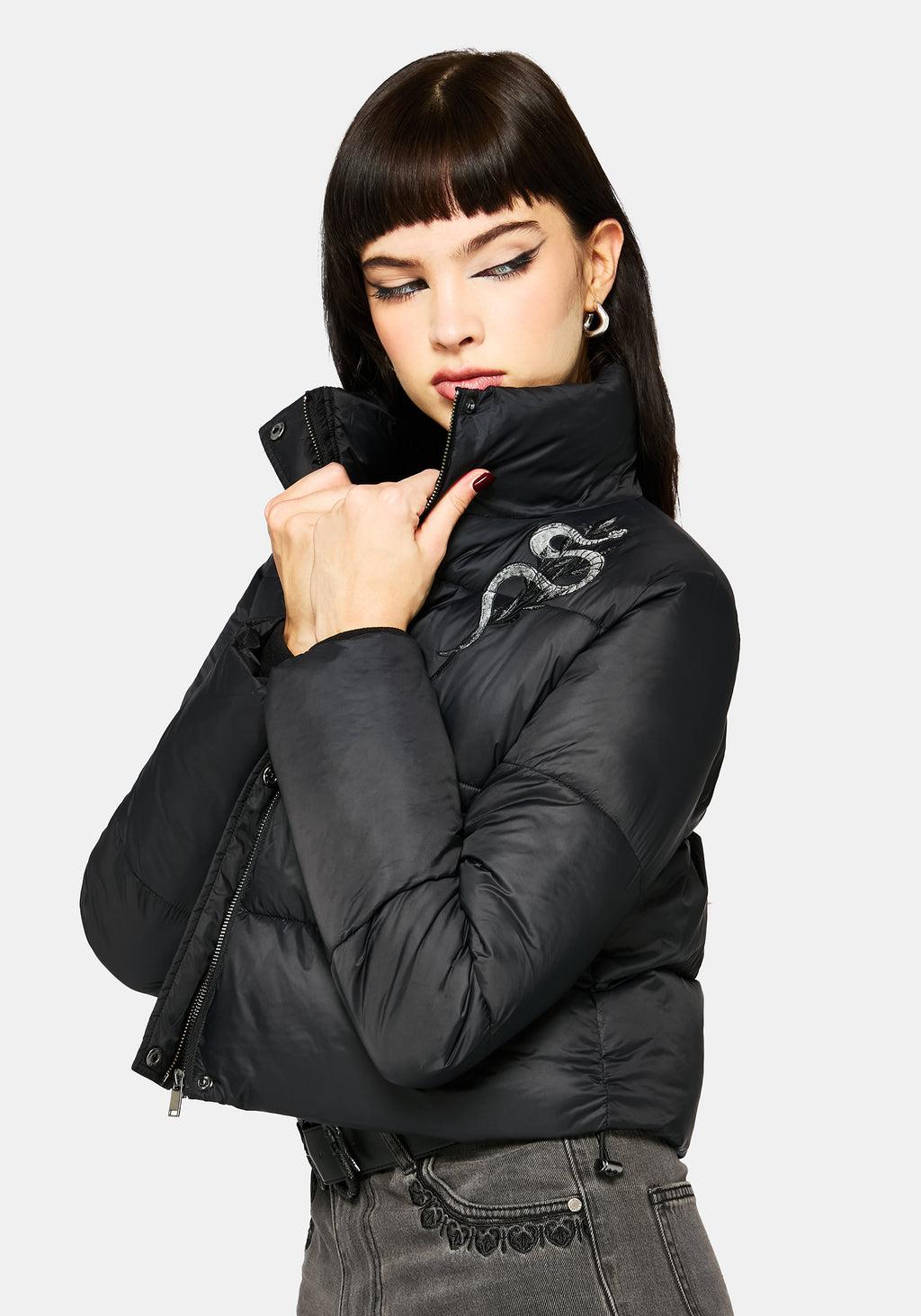 Nirah Embroidered Padded Jacket Product Image