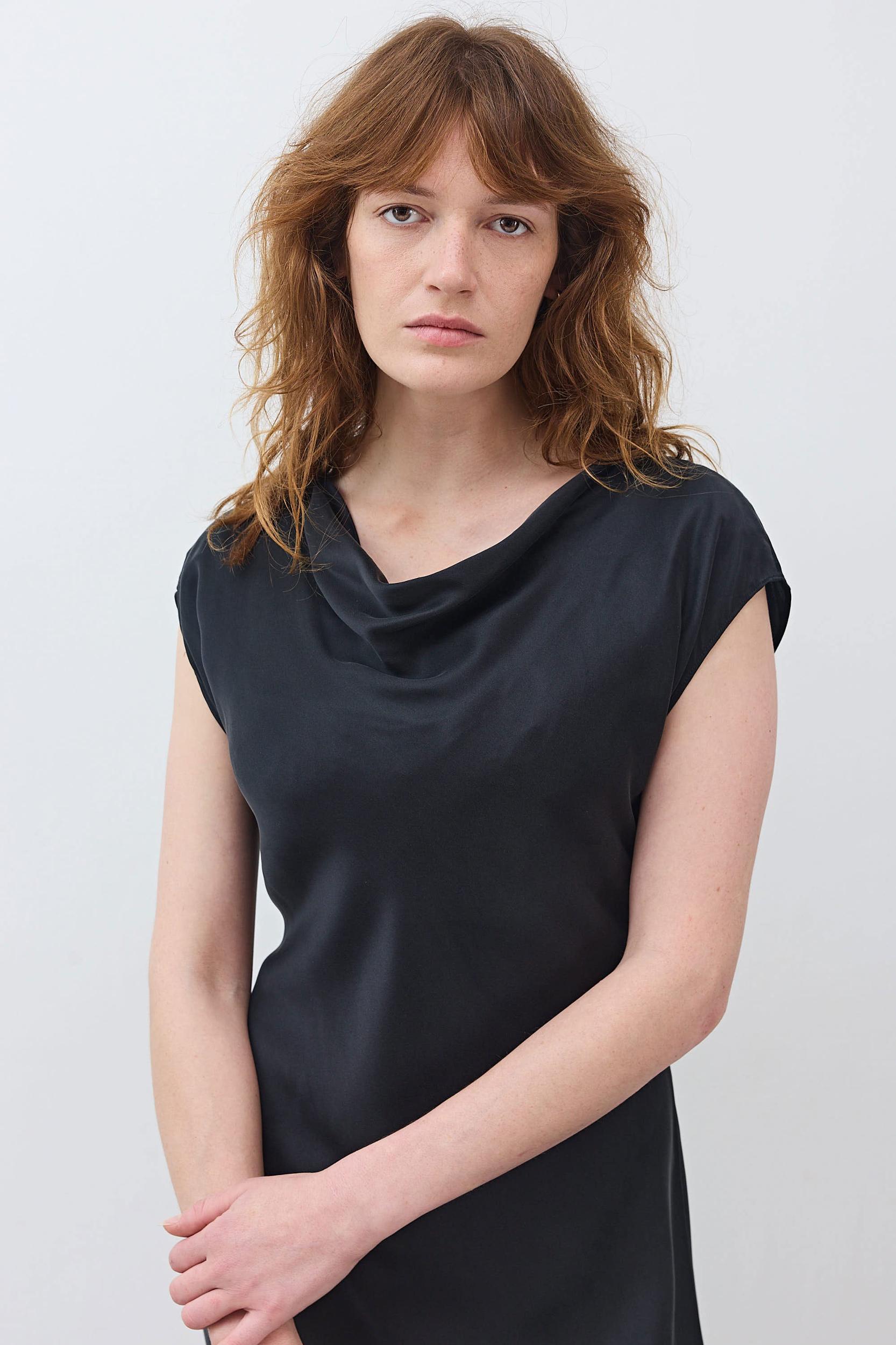 Cut on Bias Silk Dress Product Image