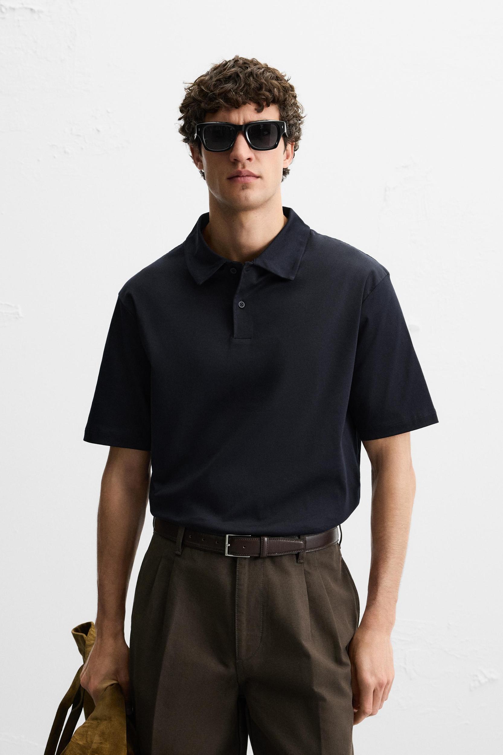 MERCERIZED POLO Product Image