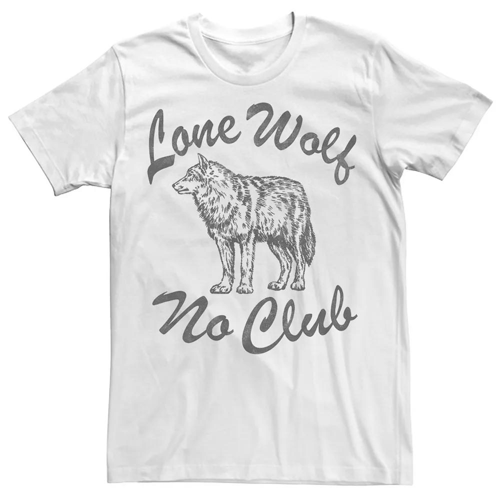 Big & Tall Lone Wolf Short Sleeve Logo Tee, Men's,  Product Image