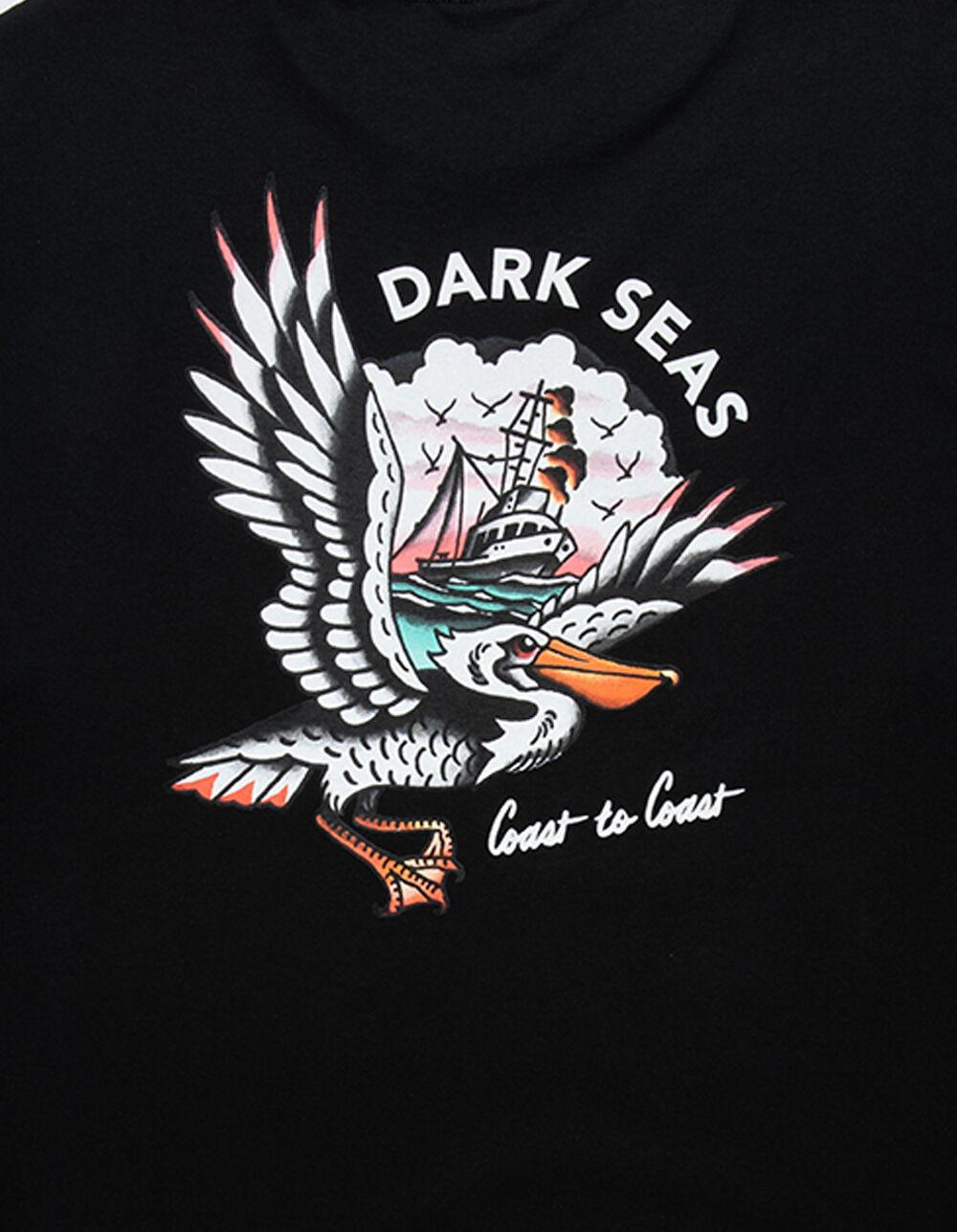 DARK SEAS Pelicans Watch Mens Tee - BLACK Product Image