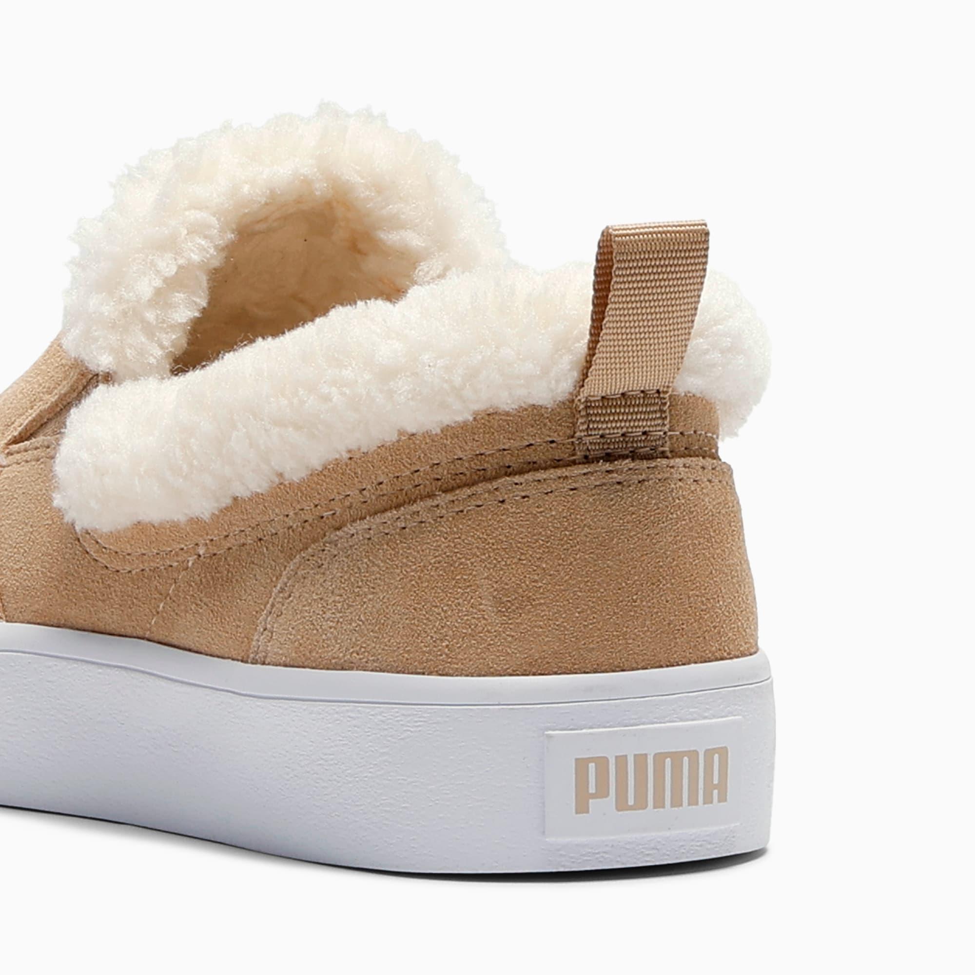 Bari Comfort Sherpa Women's Slip-On Shoes Product Image