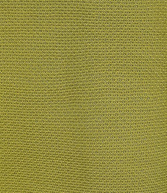 Murano Solid Textured Short Sleeve Crew Sweater Product Image