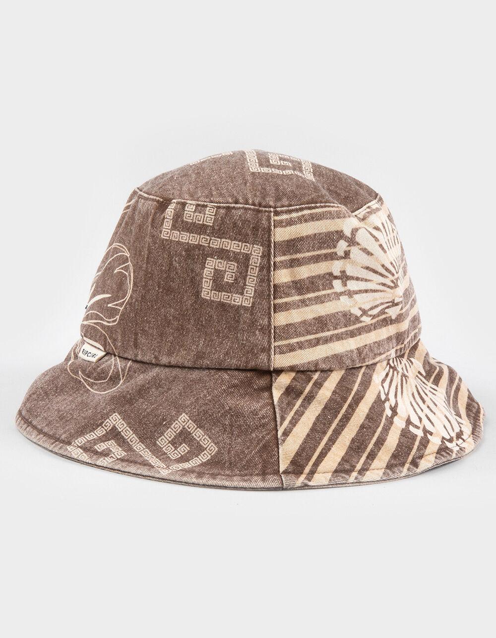 RIP CURL Mixed UPF50 Womens Bucket Hat - BROWN COMBO Product Image