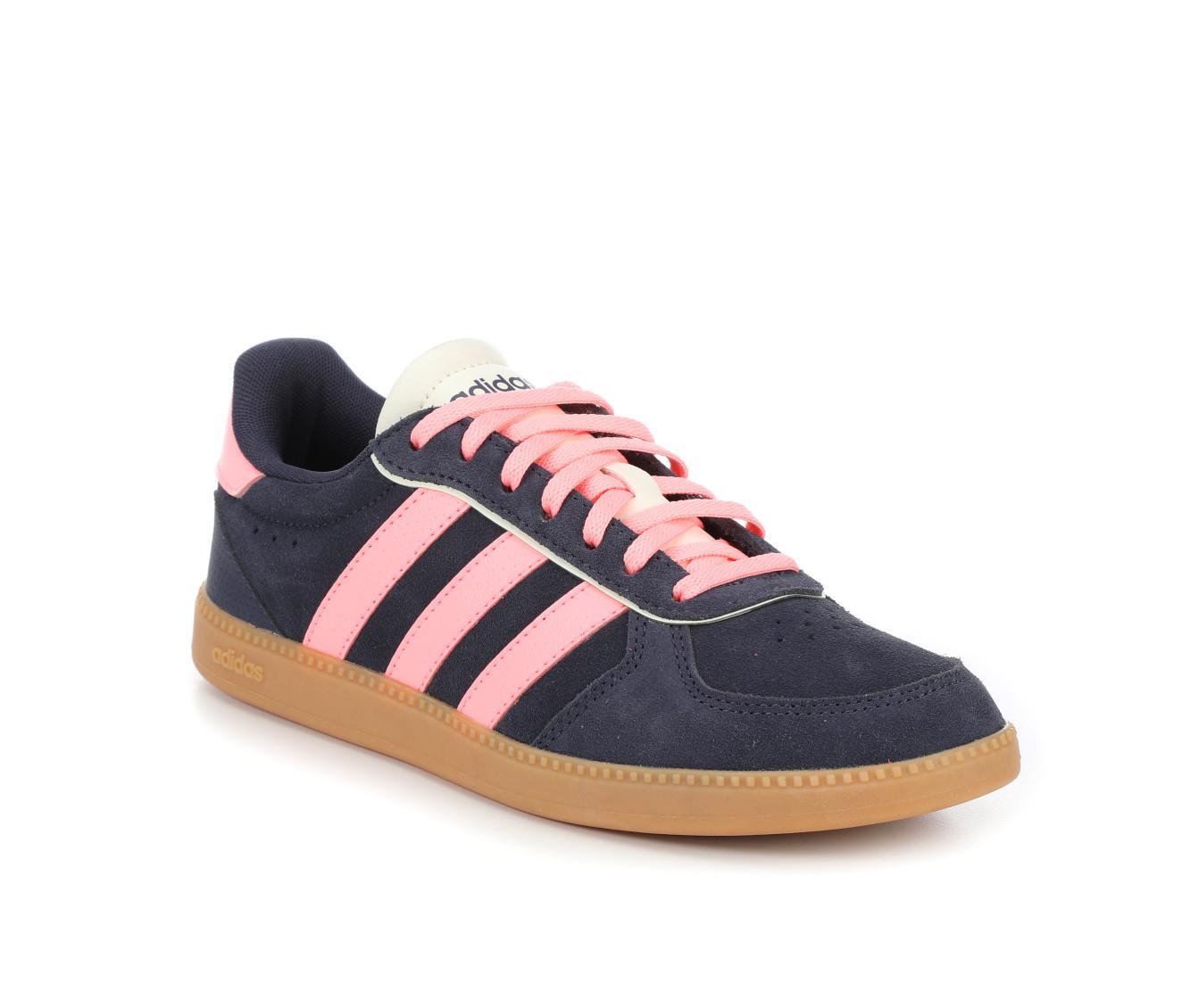 Women's Adidas Breaknet Suede Sneakers Product Image
