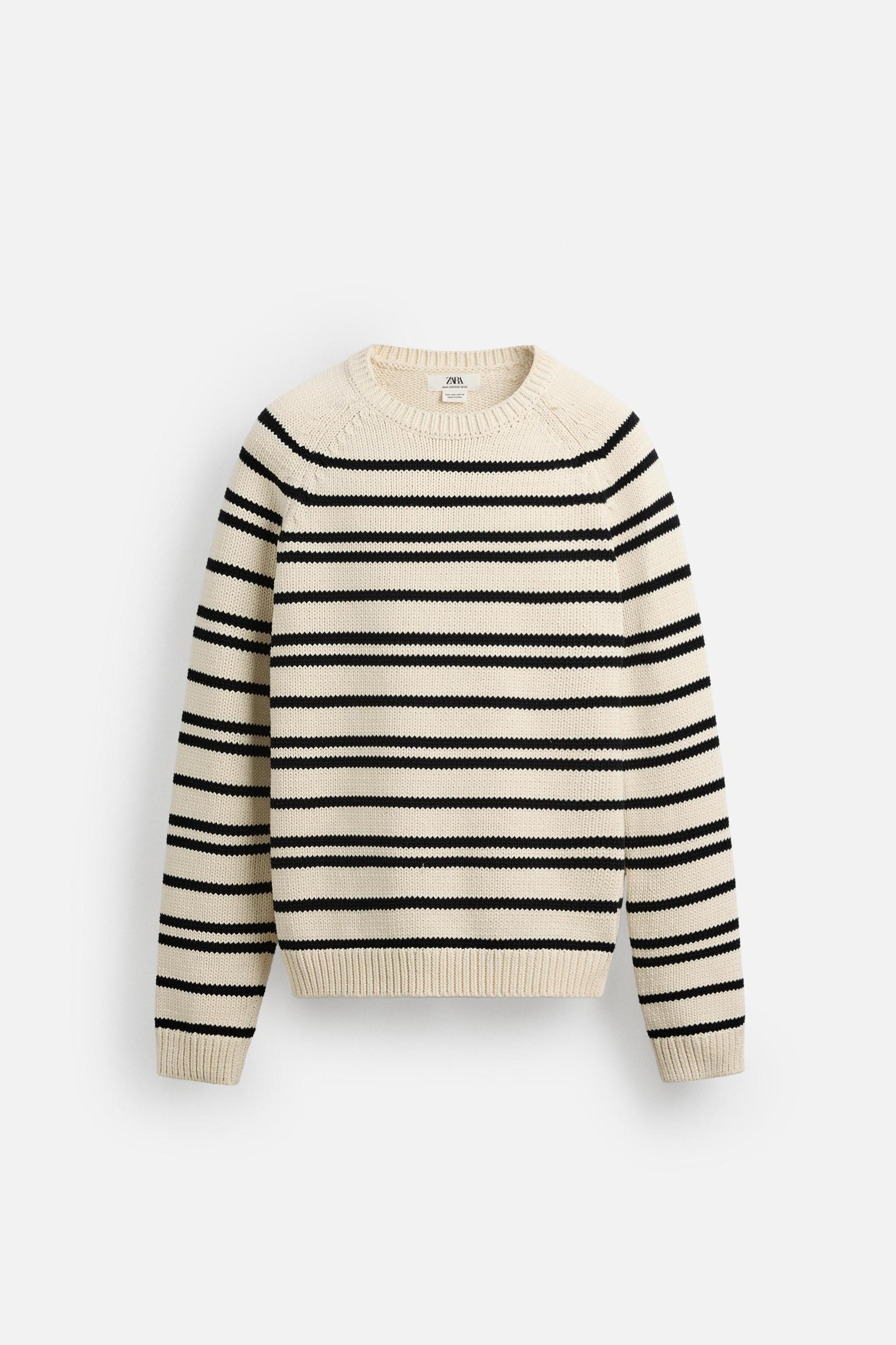 LIMITED EDITION TEXTURED STRIPE SWEATER Product Image