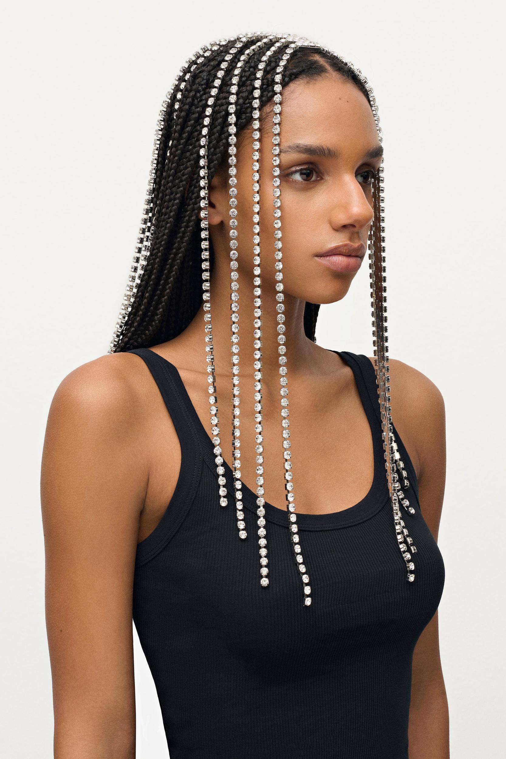 Crystal Fringe Headband Product Image