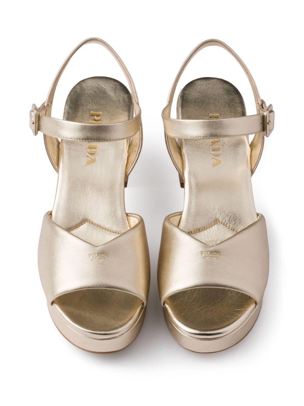 65mm buckle-strap platform sandals Product Image