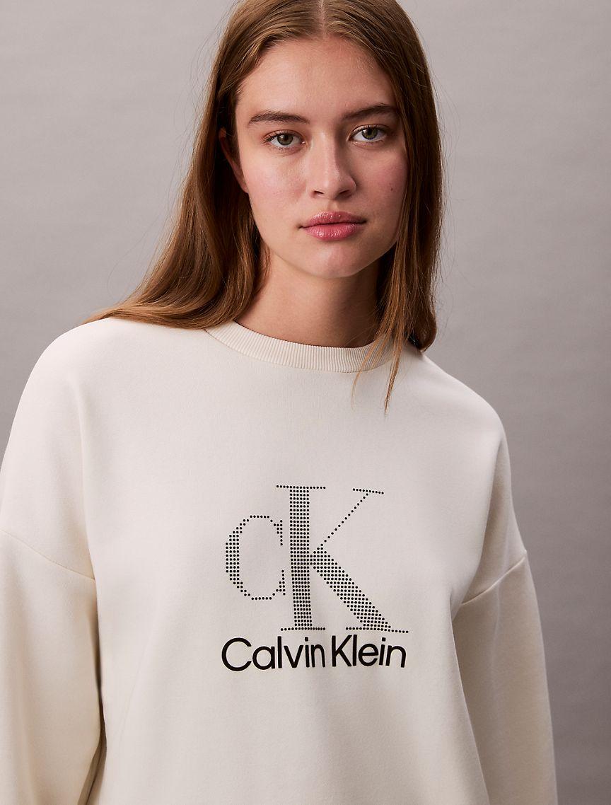 Fleece Logo Graphic Relaxed Sweatshirt Product Image