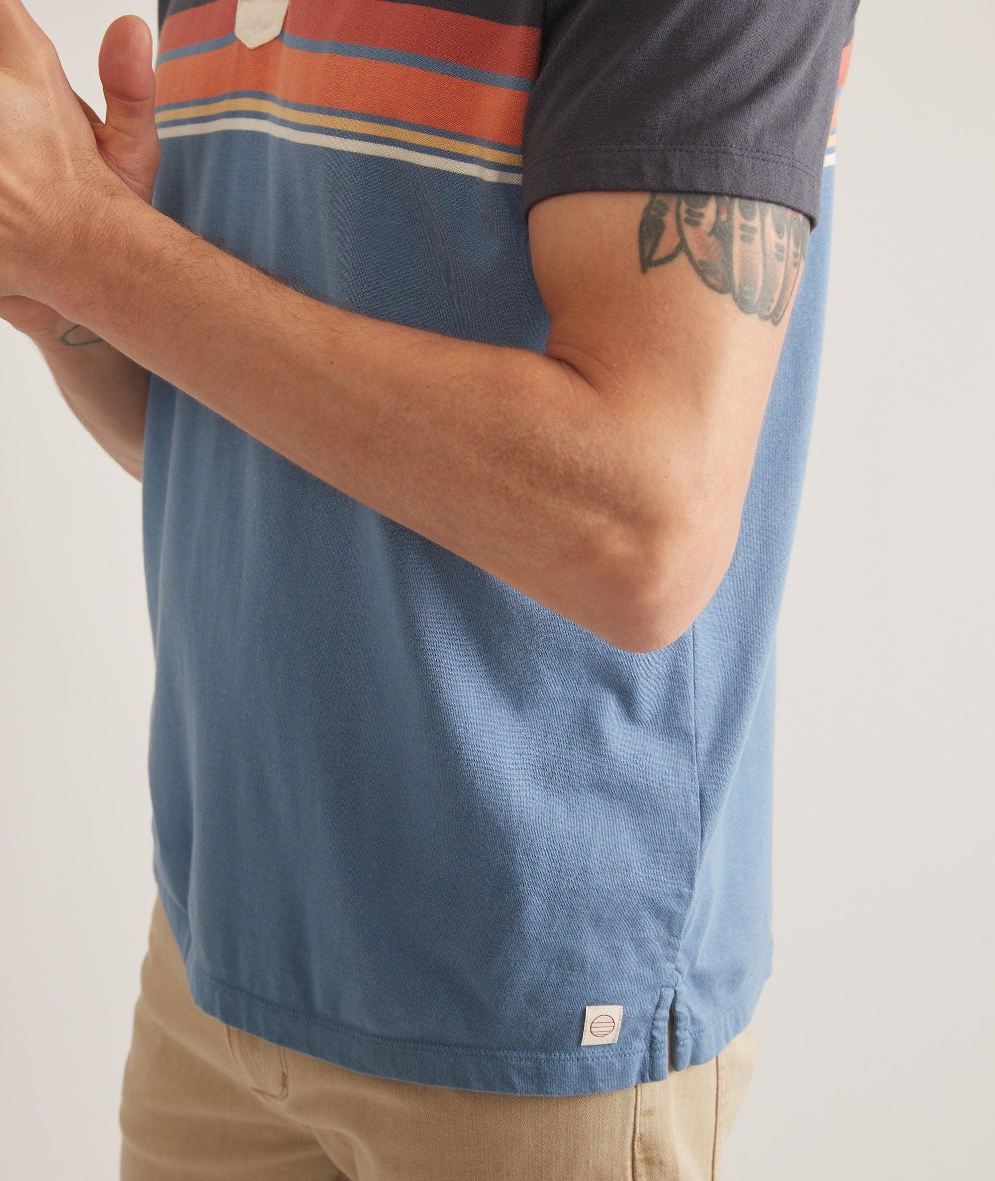 Engineered Stripe Polo Product Image